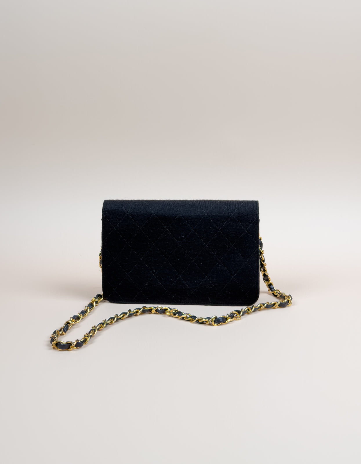 Vintage Chanel Jersey Flap Bag 0 Series