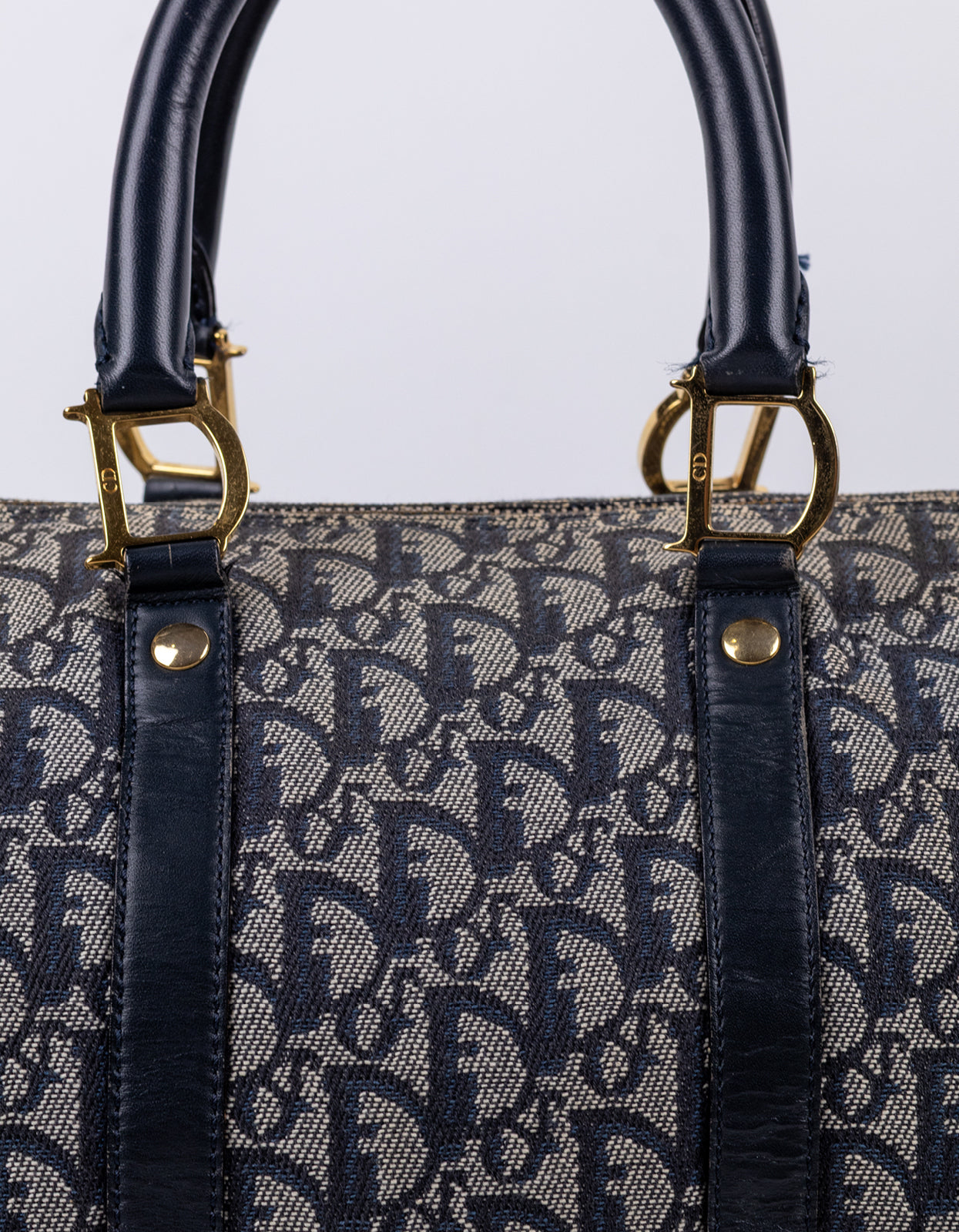 Dior Diorissimo Canvas Boston Bag