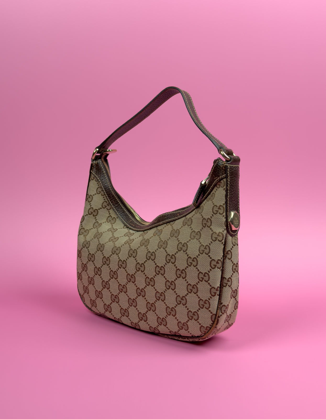 Gucci GG Canvas Hobo