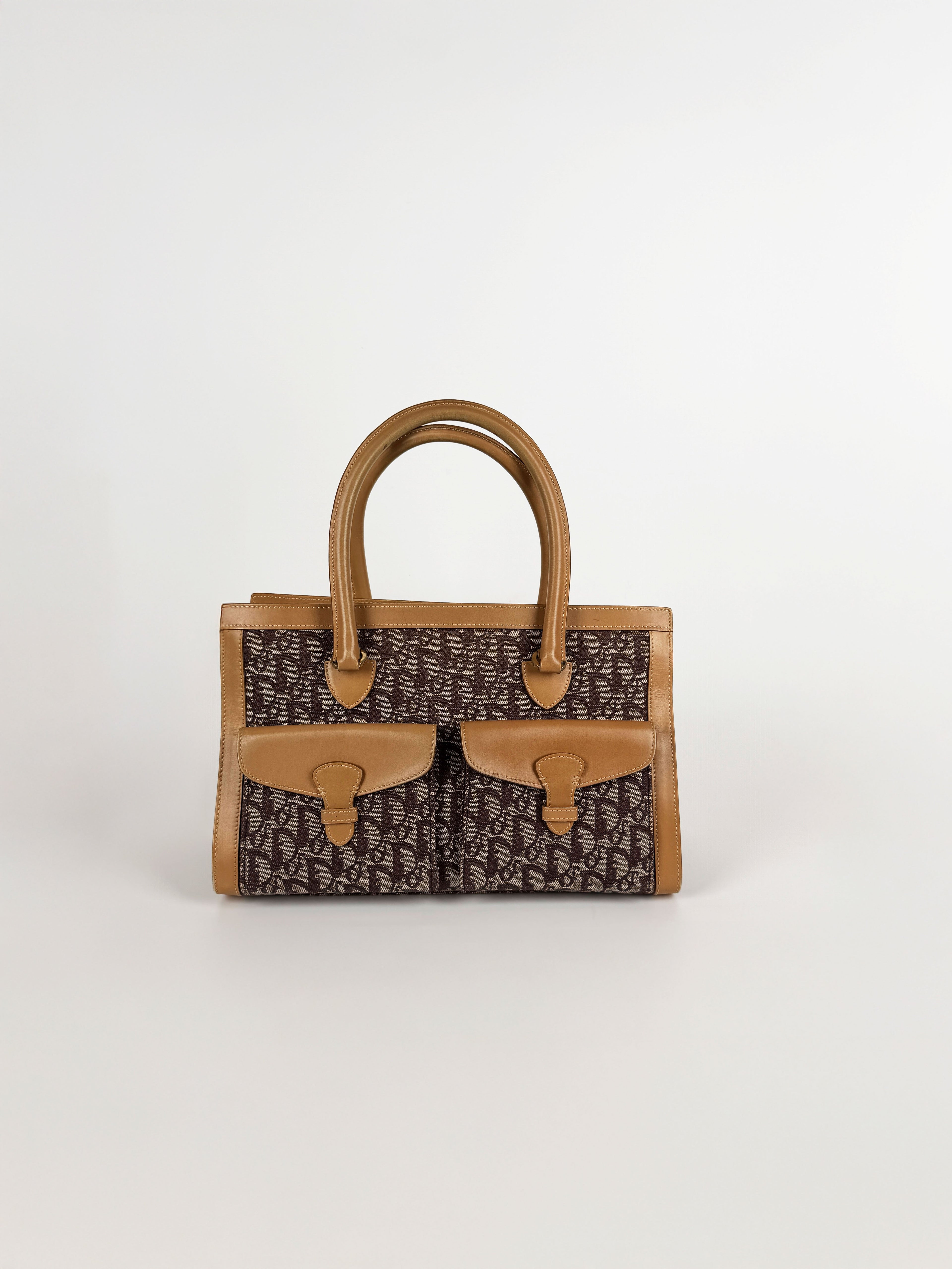 Dior Trotter Canvas Beige Brown