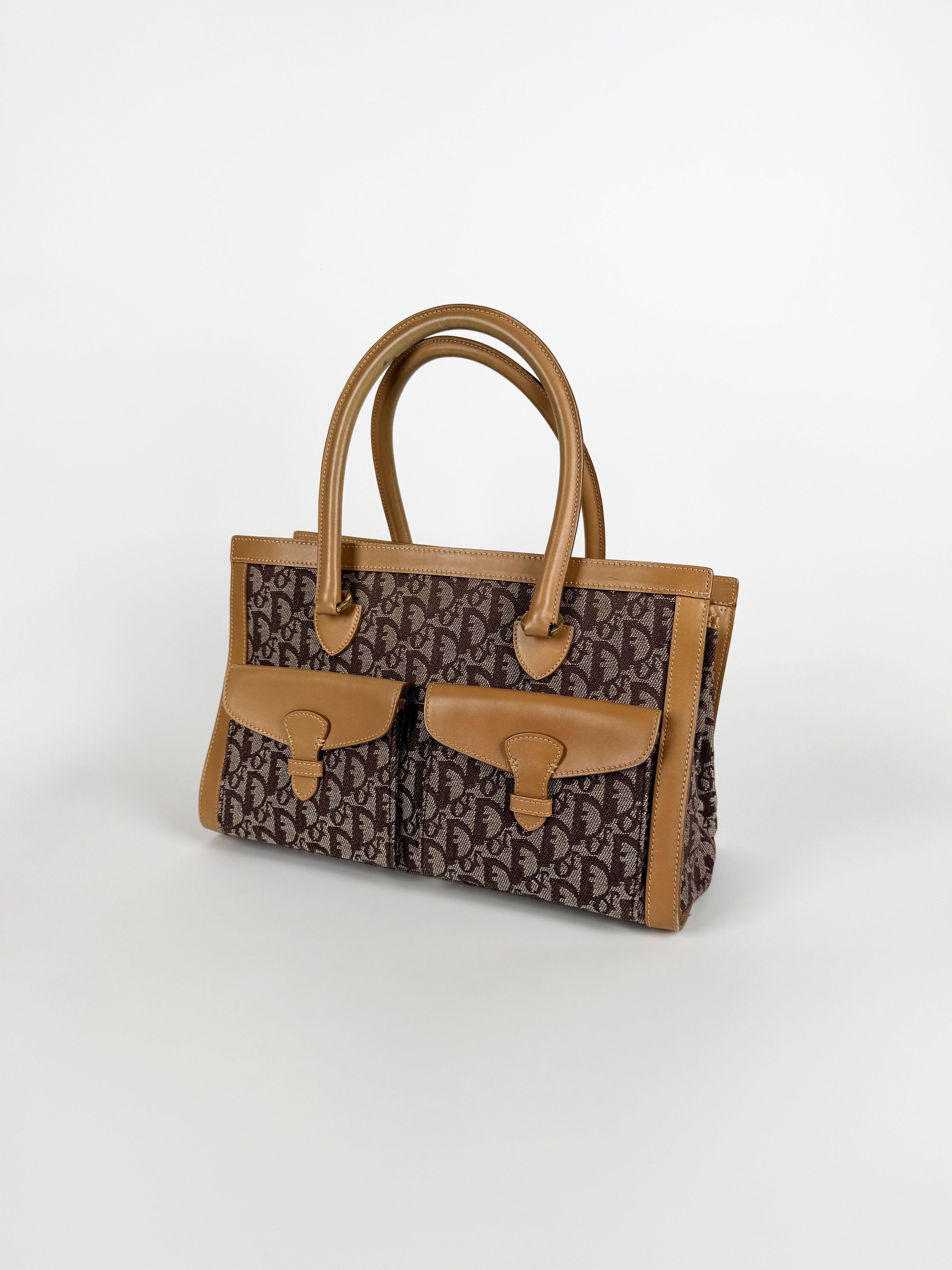 Dior Trotter Canvas Beige Brown