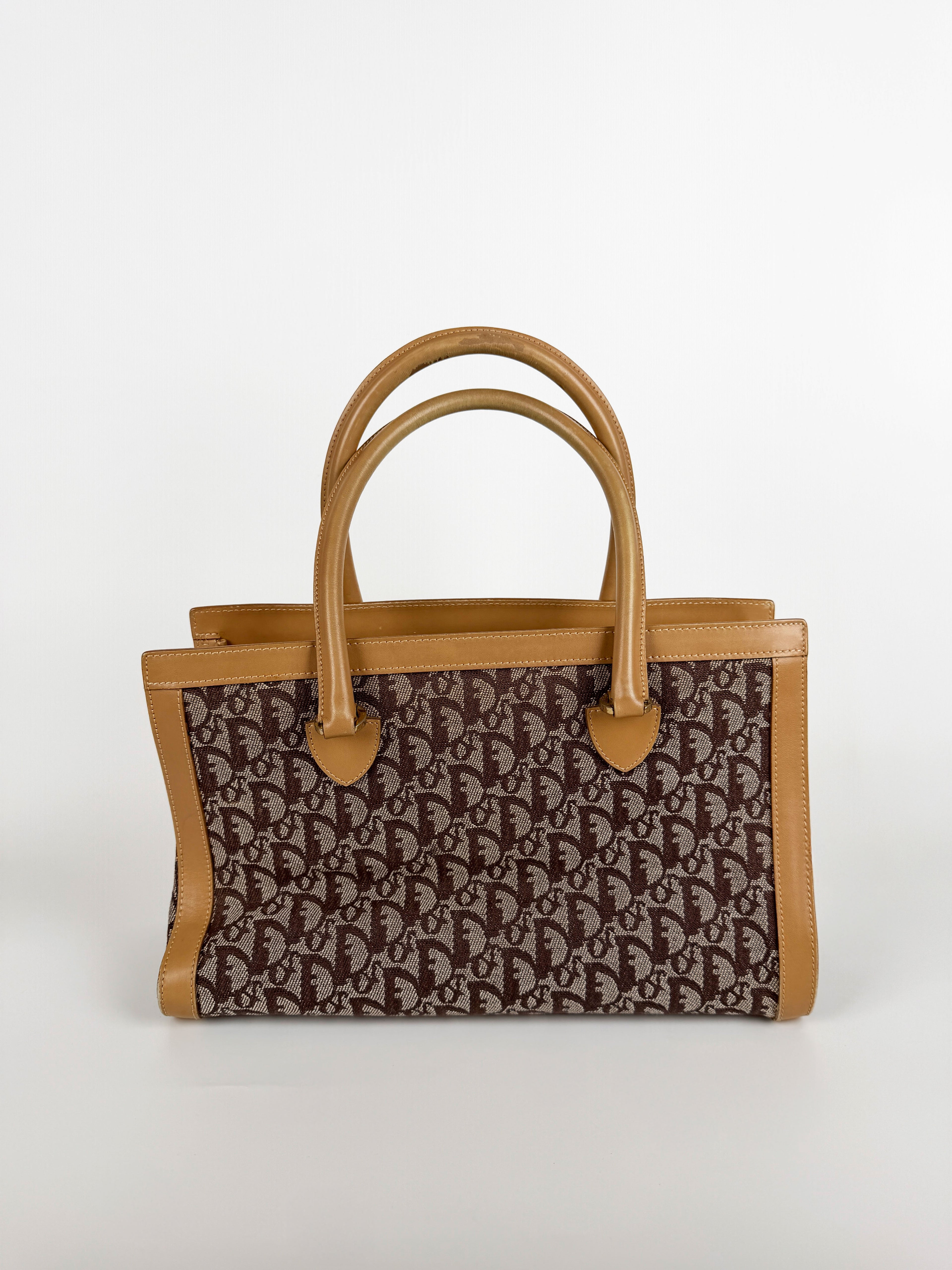 Dior Trotter Canvas Beige Brown