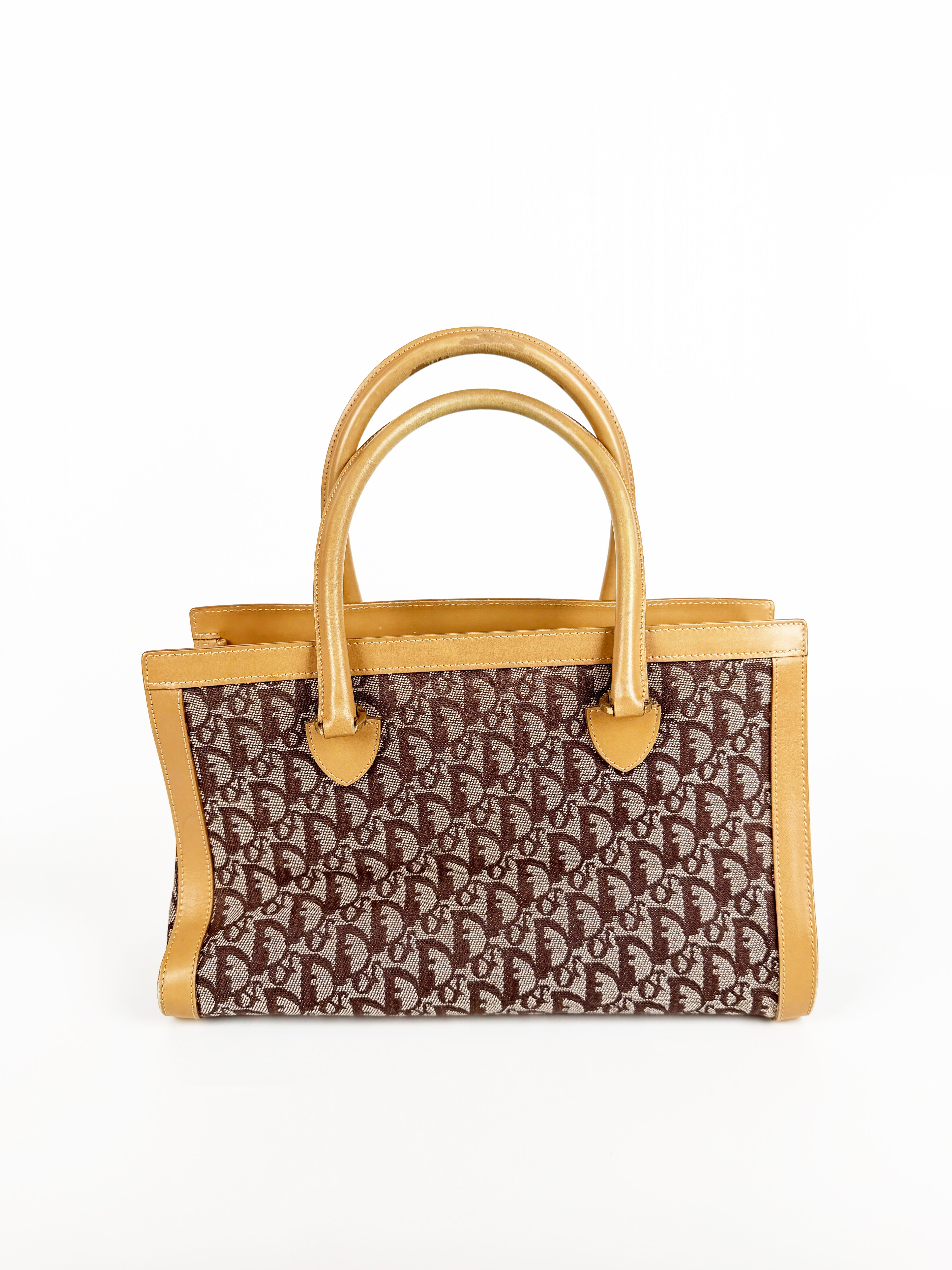 Dior Trotter Canvas Beige Brown