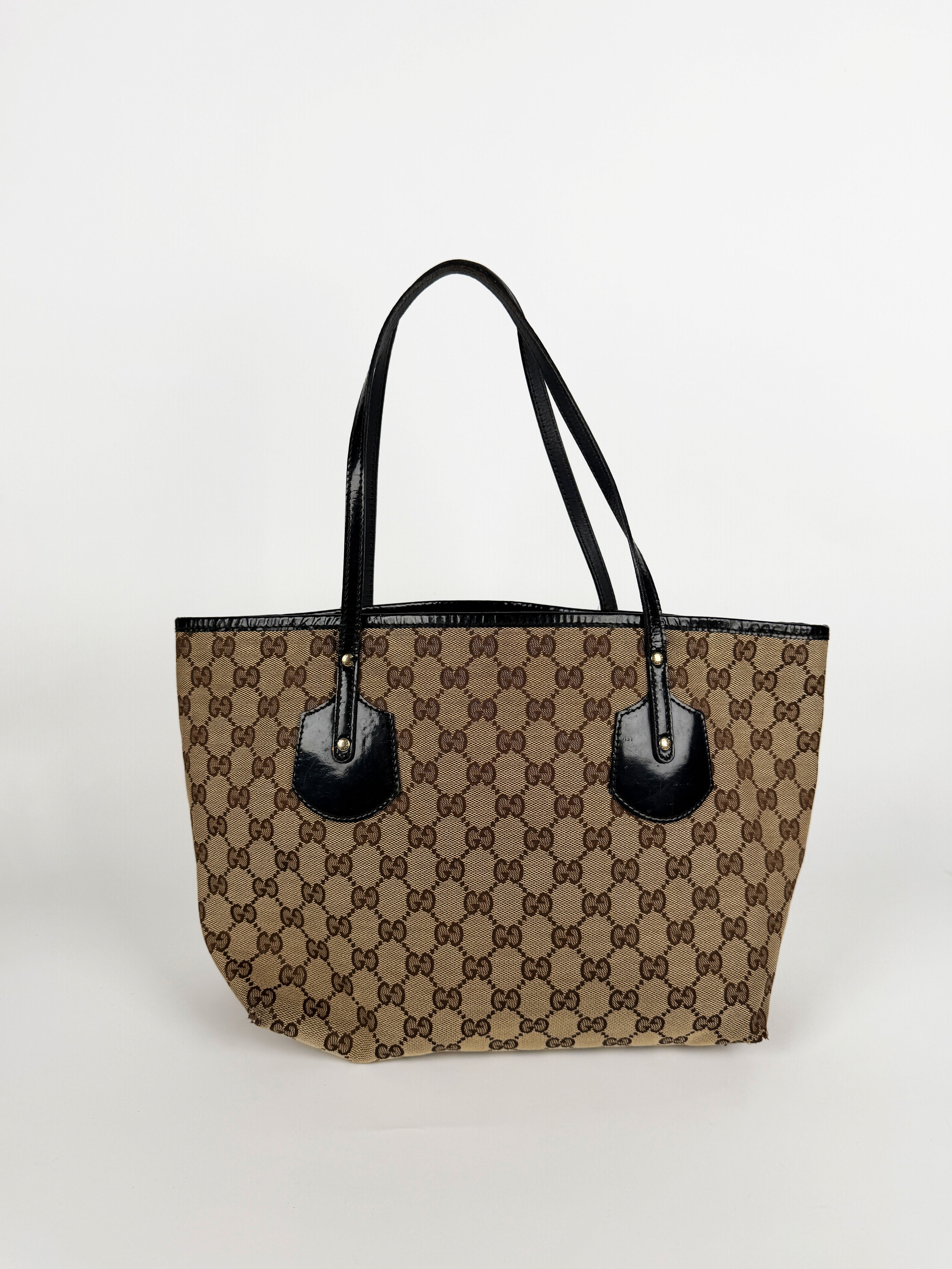 Jolie Charm Tote GG Canvas