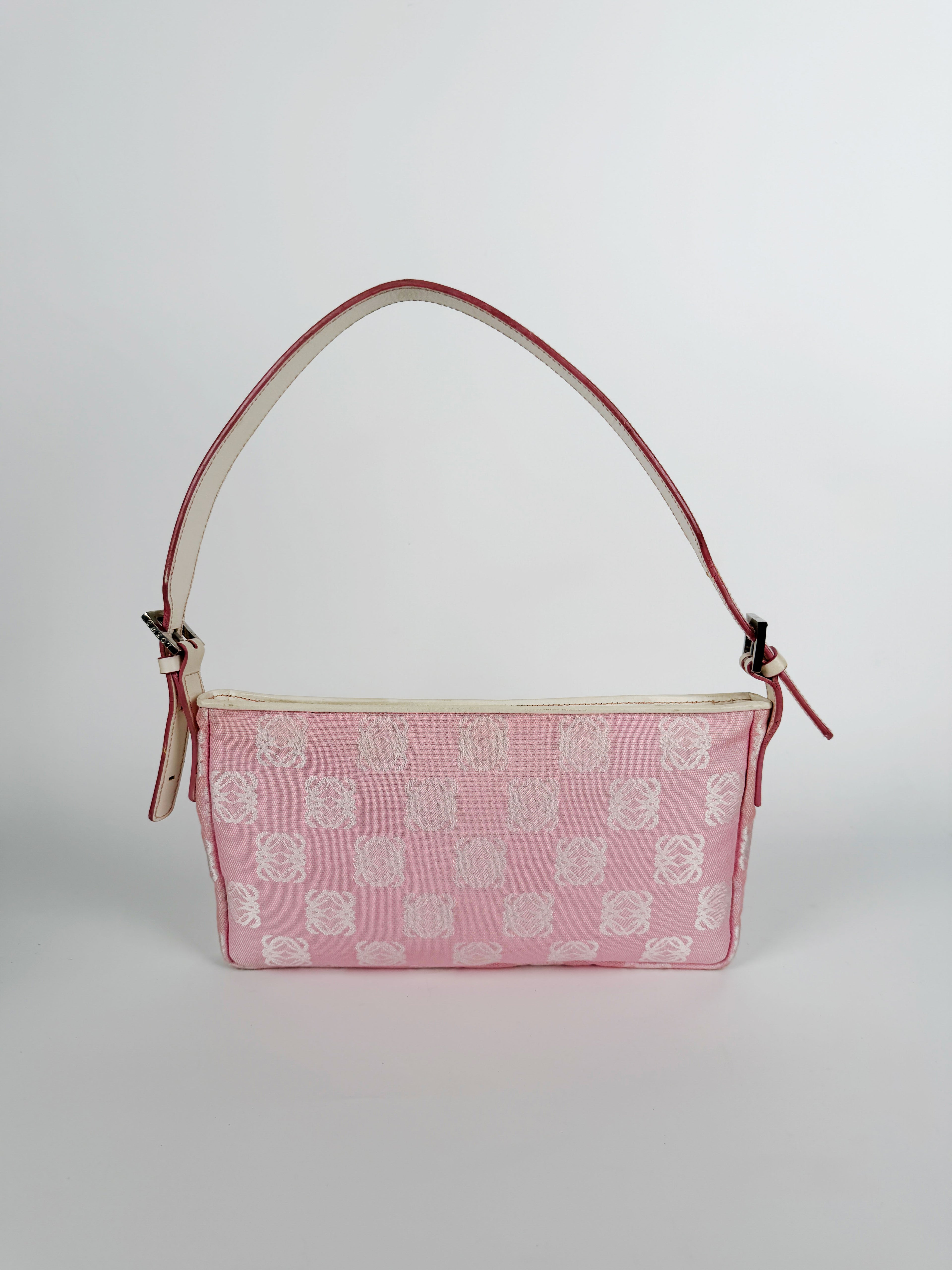 Loewe Vintage Anagram Canvas Pochette