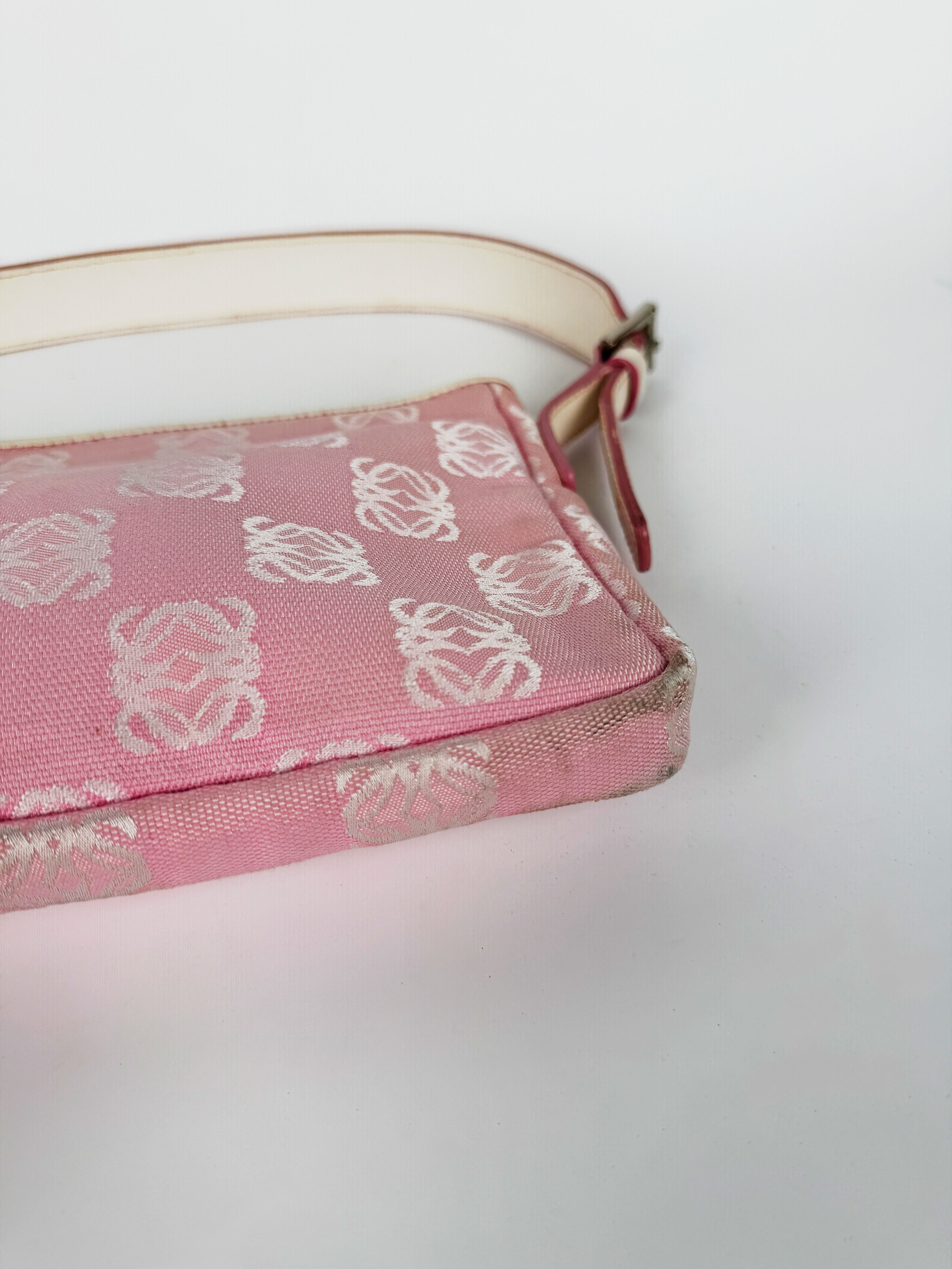 Vintage Anagram Canvas Pochette