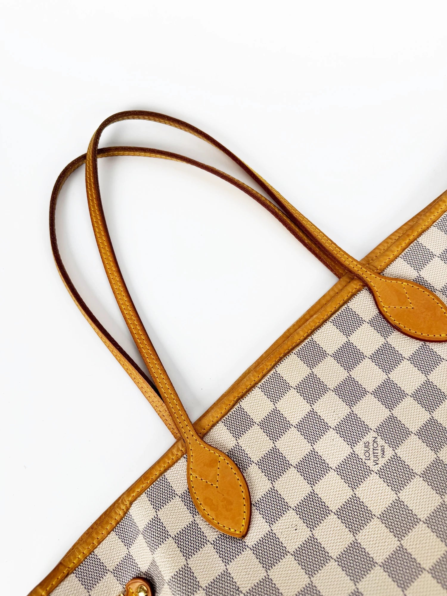 Louis Vuitton Damier Azur Neverfull MM Tote Bag