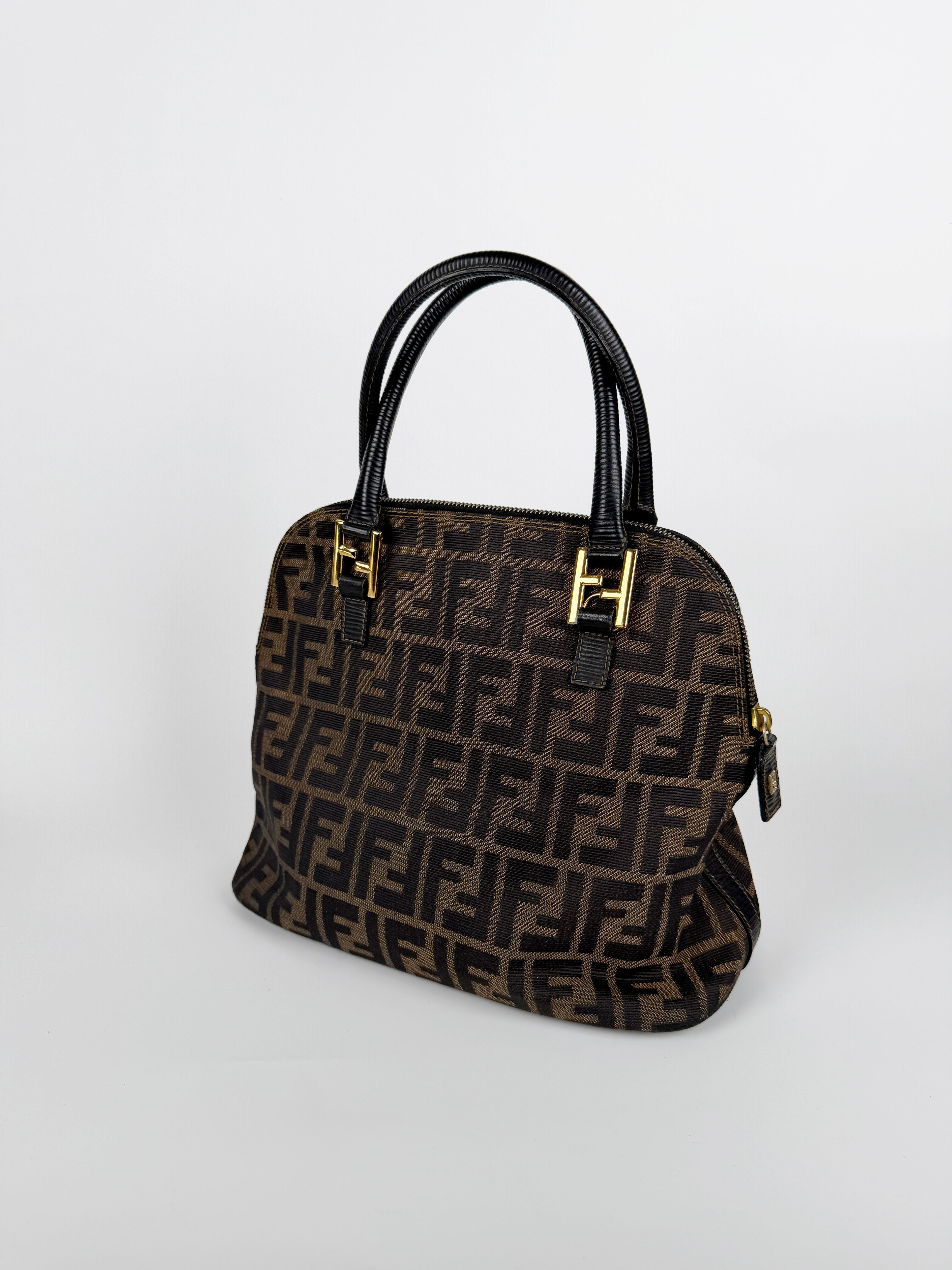 Fendi Zucca Dome Handbag