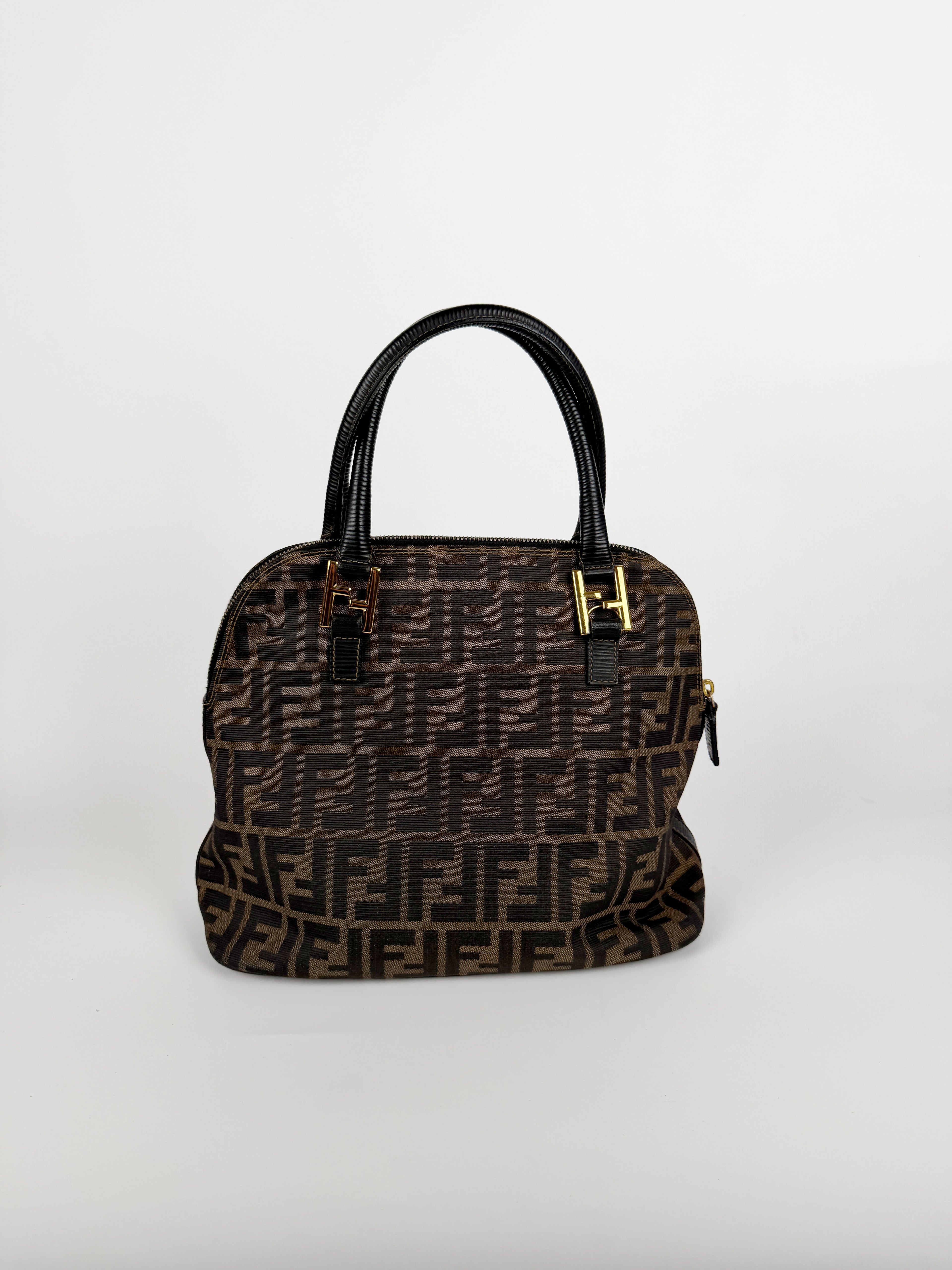Fendi Zucca Dome Handbag