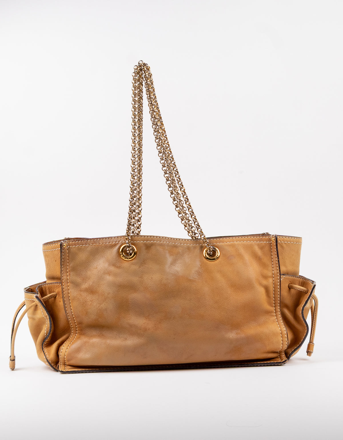Loewe Crown Logo Chain Shoulder Bag