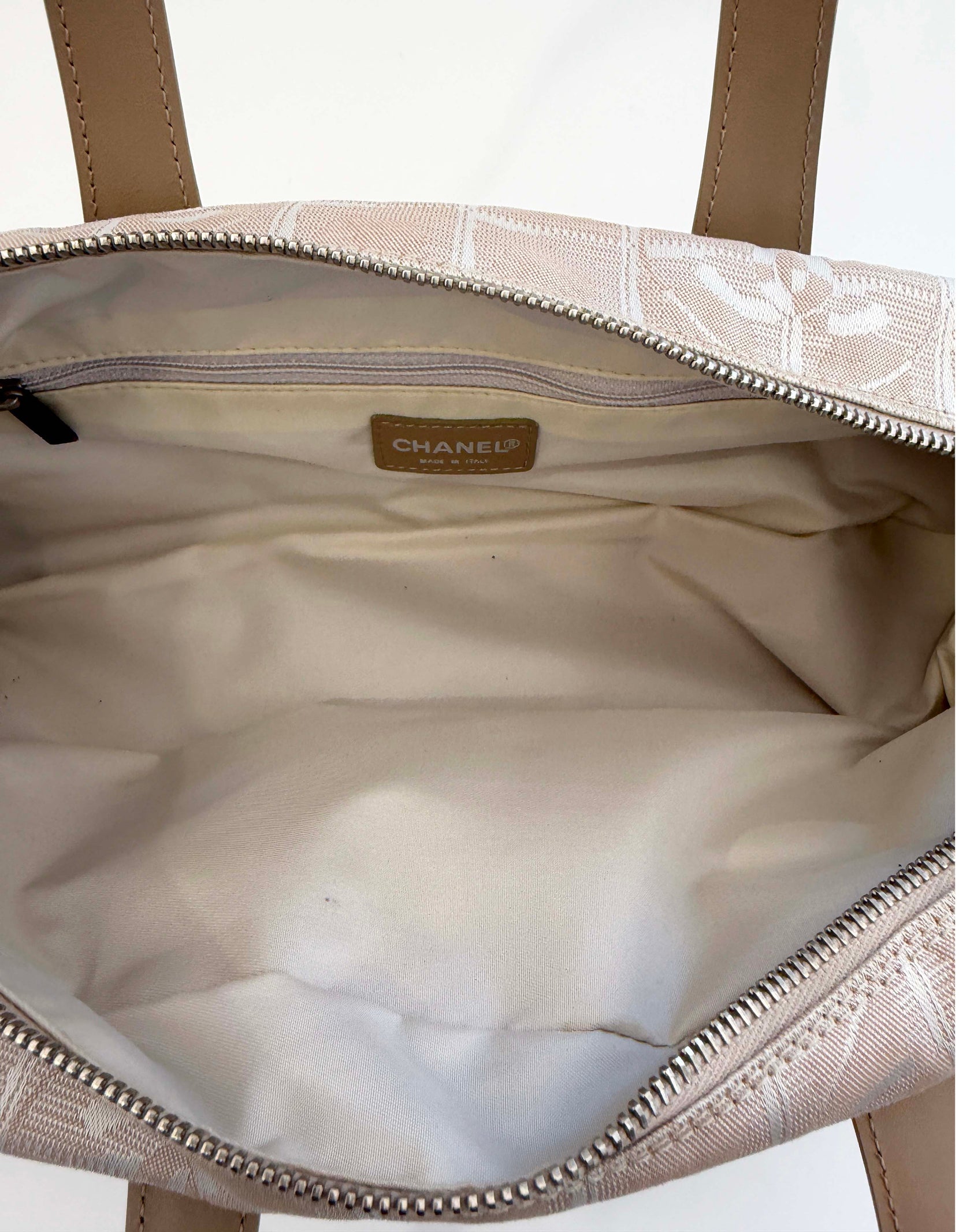 Chanel Nylon Beige Travel