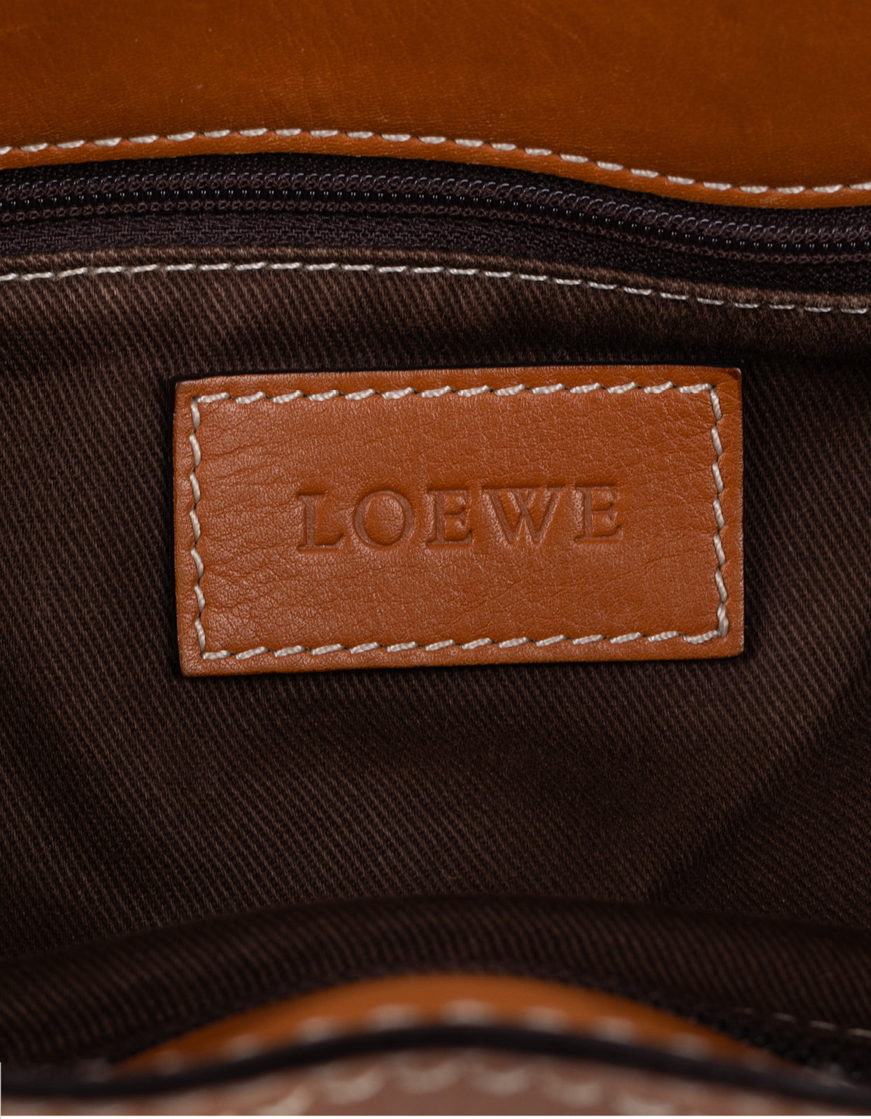 Loewe Anagram Leather Tote