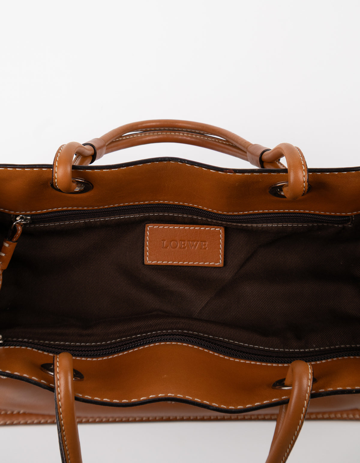 Loewe Anagram Leather Tote