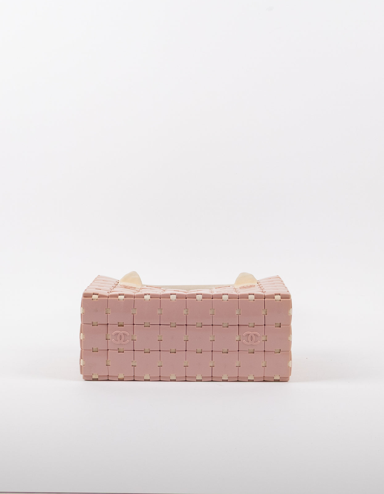 Chanel Pink Puzzle Tote