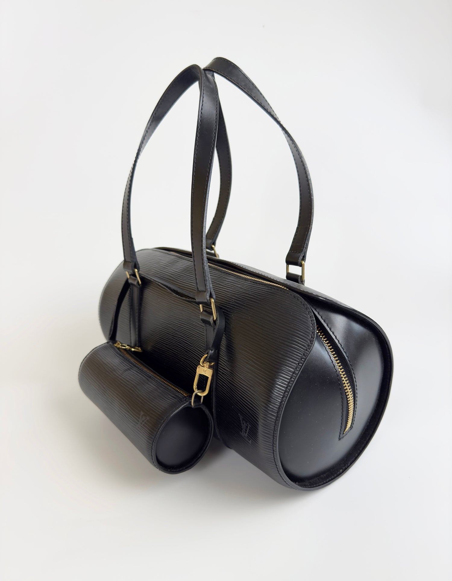Epi Leather Black Papillon bag