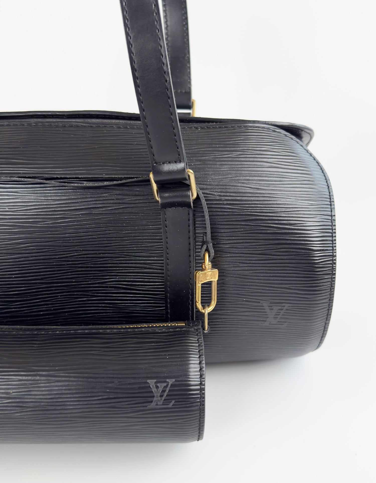 Epi Leather Black Papillon bag