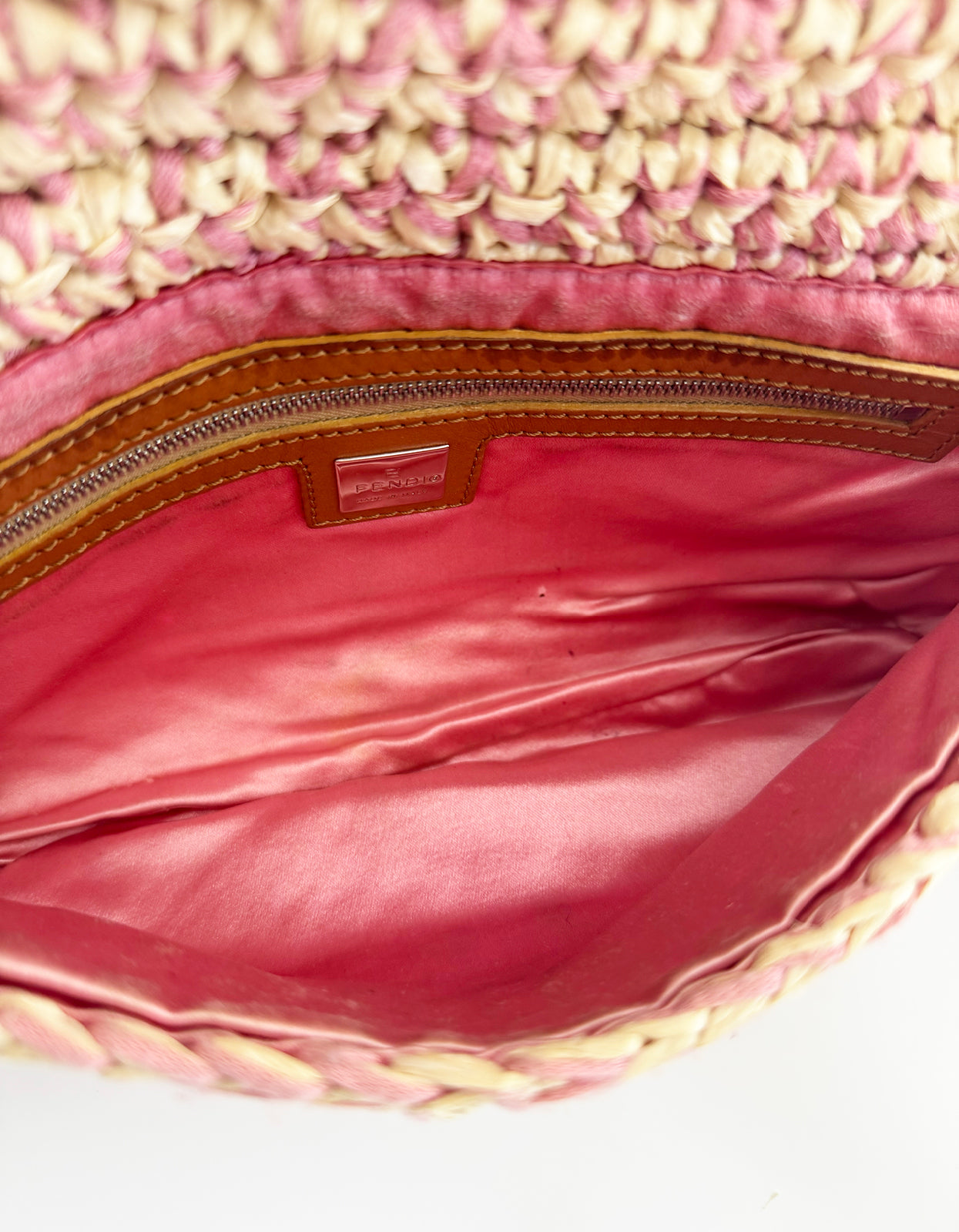 Baguette Raffia Straw