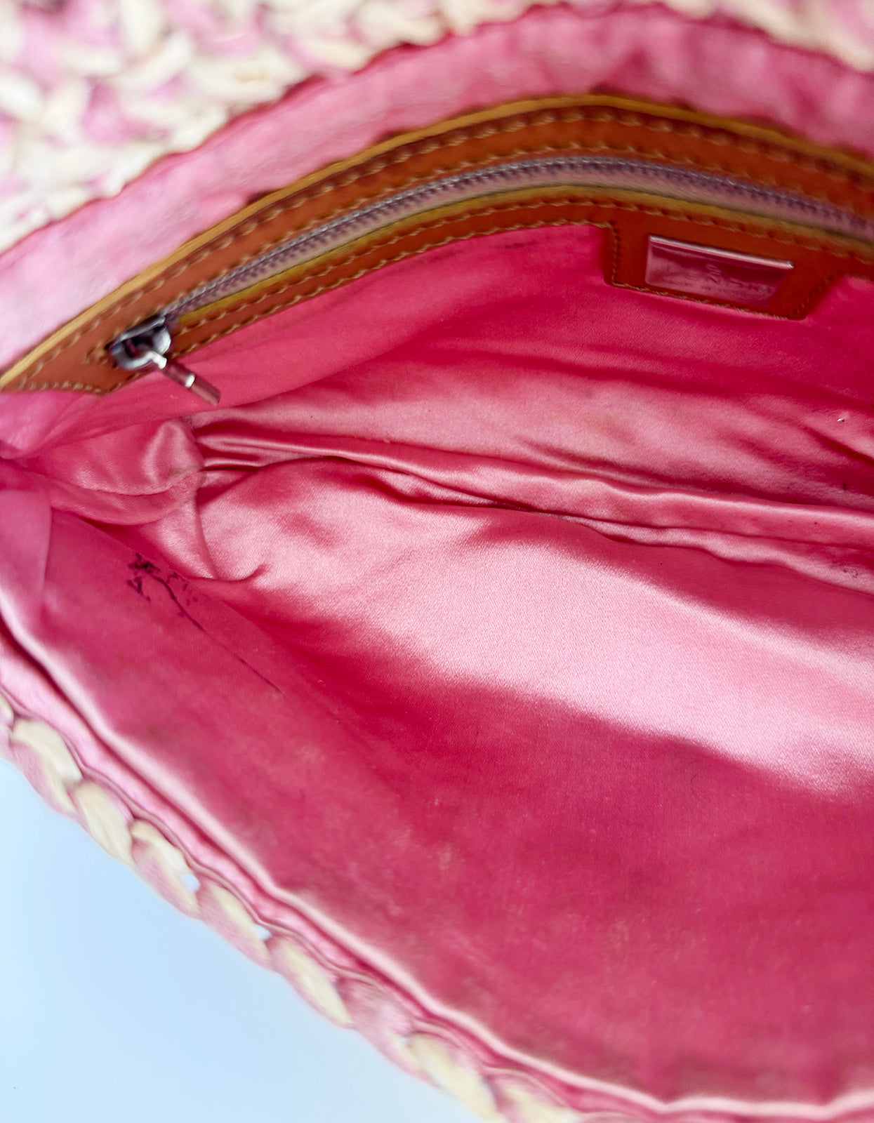 Baguette Raffia Straw