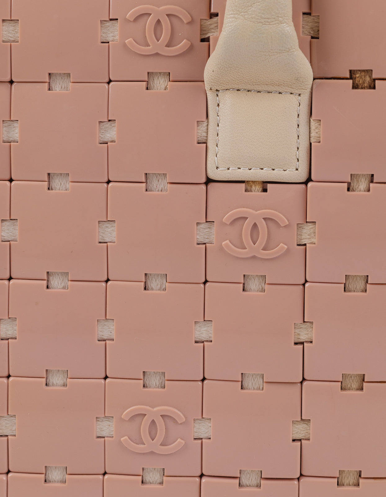Chanel Pink Puzzle Tote