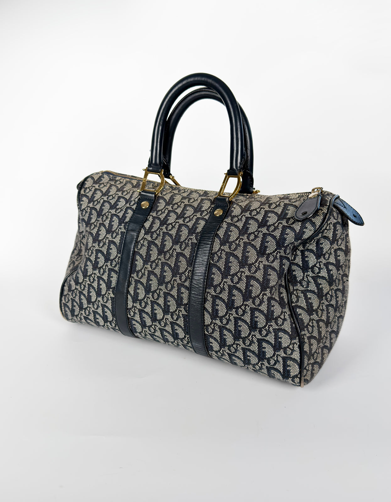 Dior Diorissimo Canvas Boston Bag