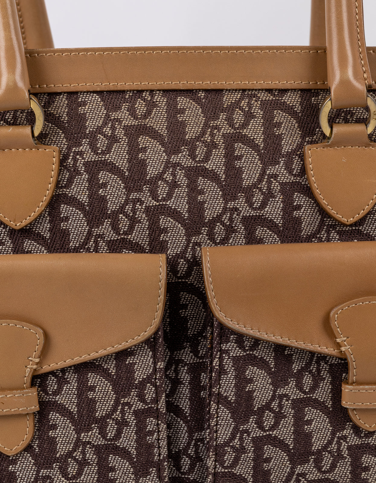 Dior Trotter Canvas Beige Brown