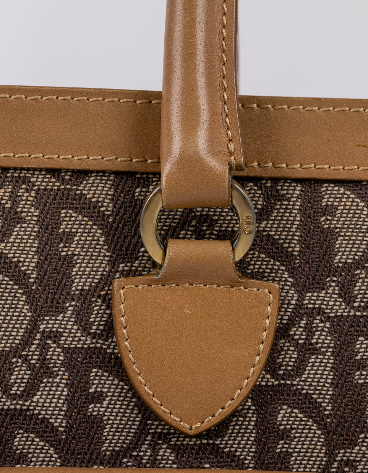Dior Trotter Canvas Beige Brown