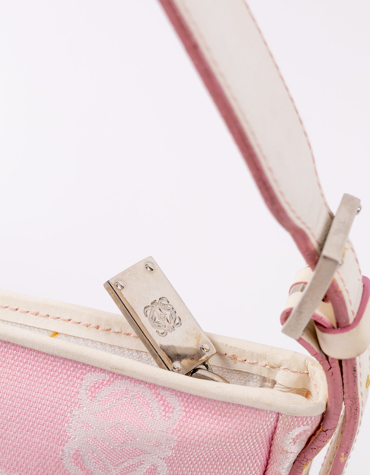 Loewe Vintage Anagram Canvas Pochette
