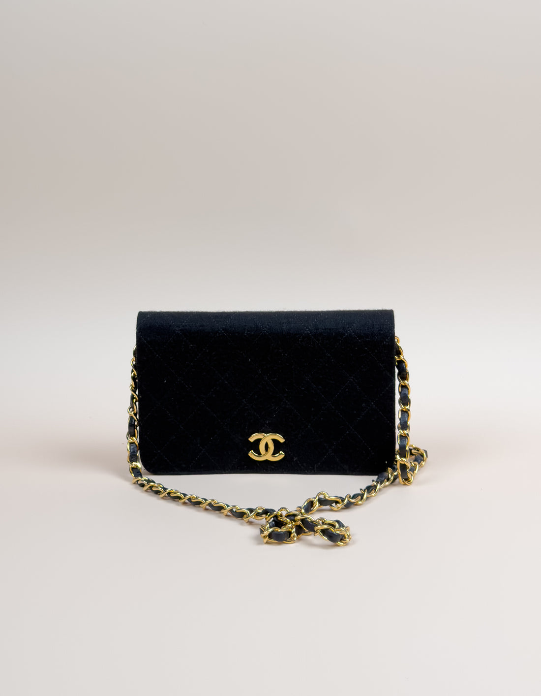 Vintage Chanel Jersey Flap Bag 0 Series
