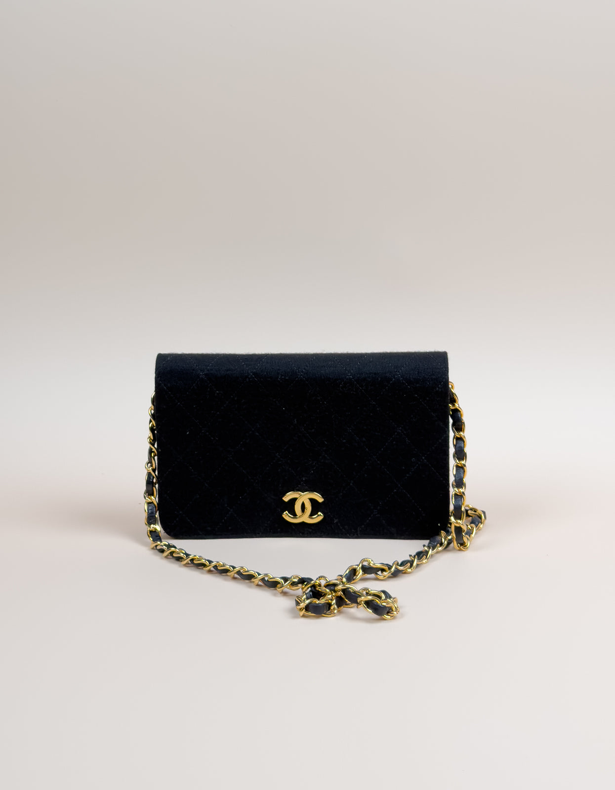 Vintage Chanel Jersey Flap Bag 0 Series