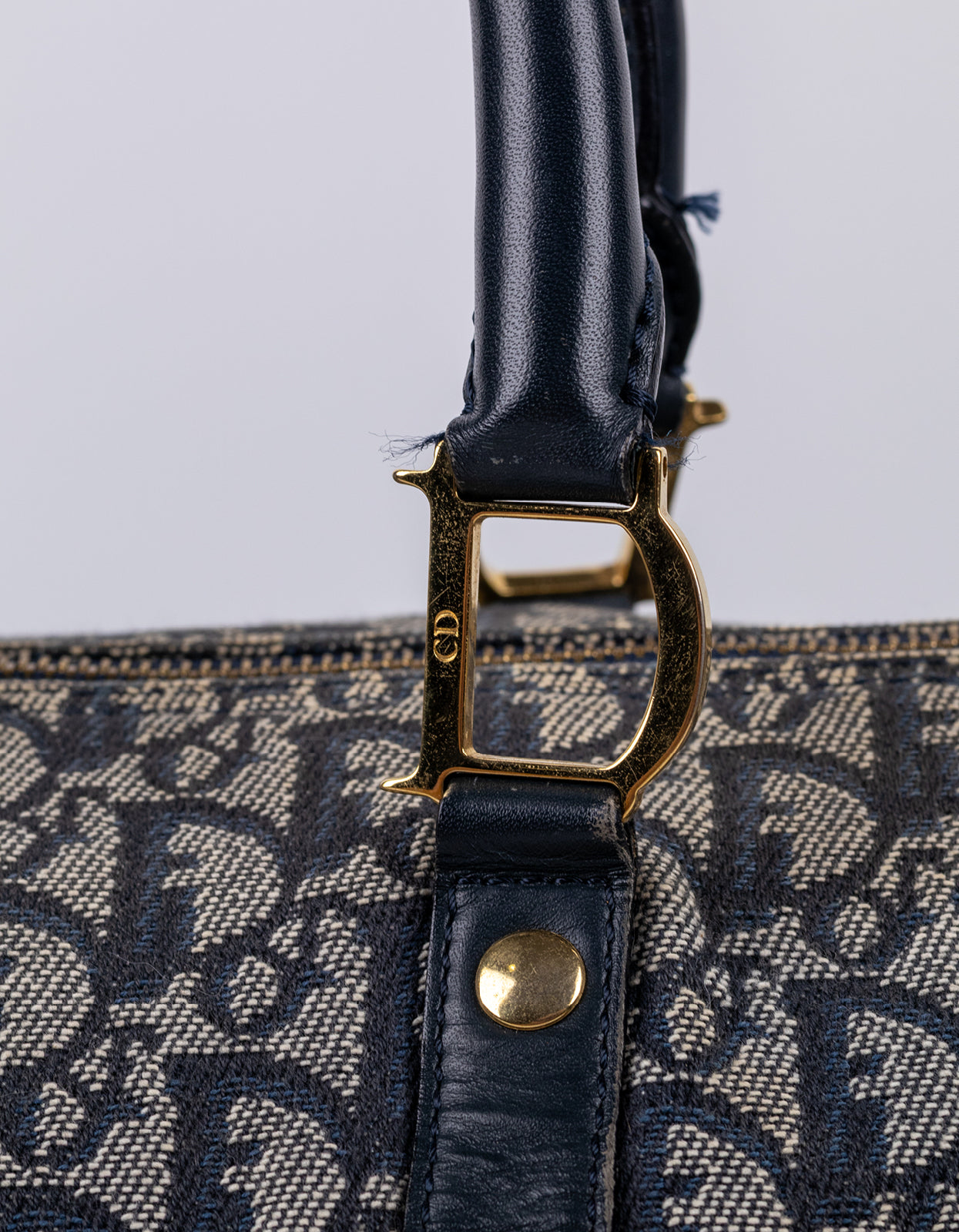 Dior Diorissimo Canvas Boston Bag
