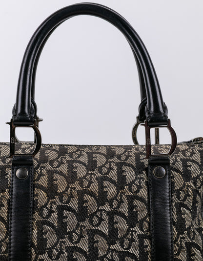 Dior Diorissimo Small Canvas Boston Bag