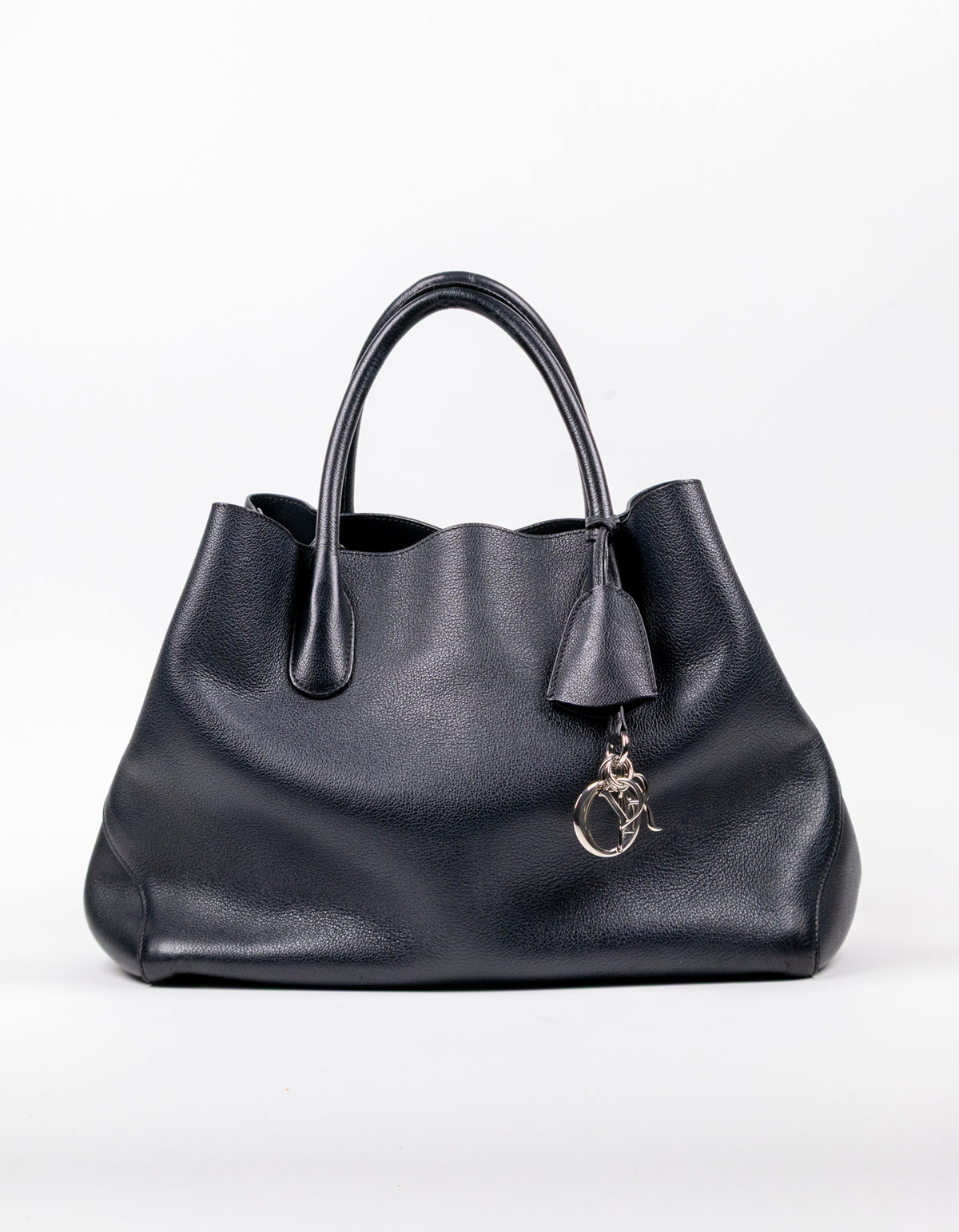 Dior Open Black Bar Tote