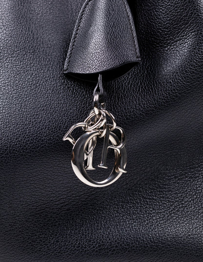 Dior Open Black Bar Tote