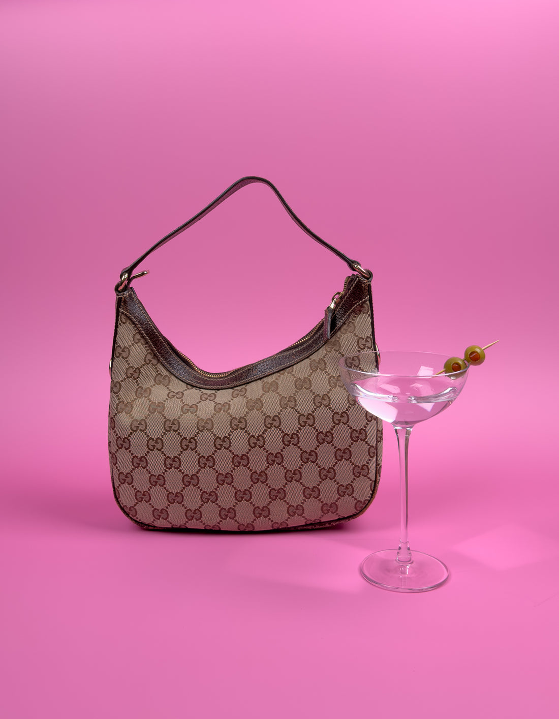 Gucci GG Canvas Hobo