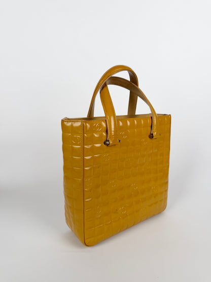 Choco Bar Yellow Tote Bag