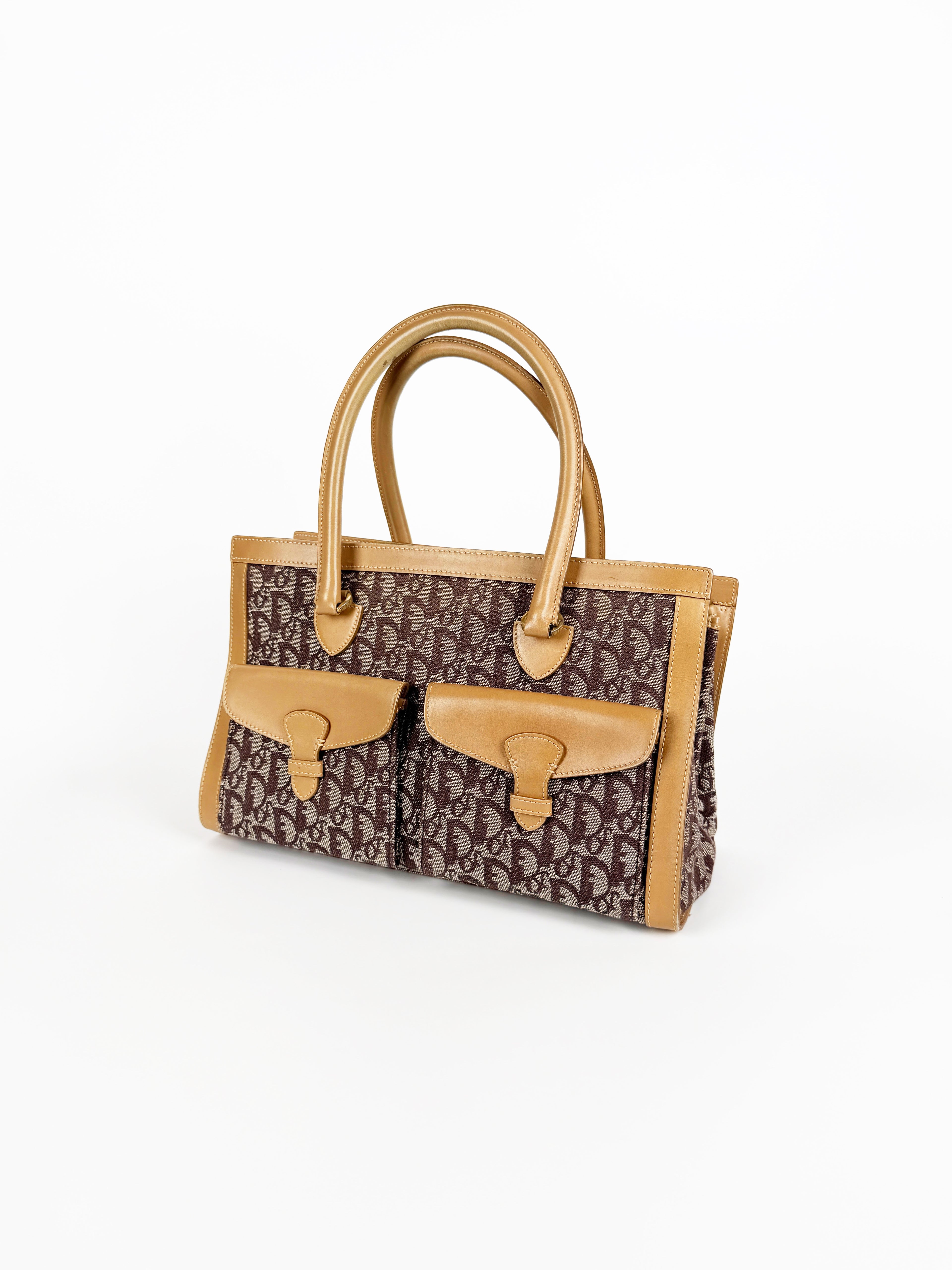 Dior Trotter Canvas Beige Brown