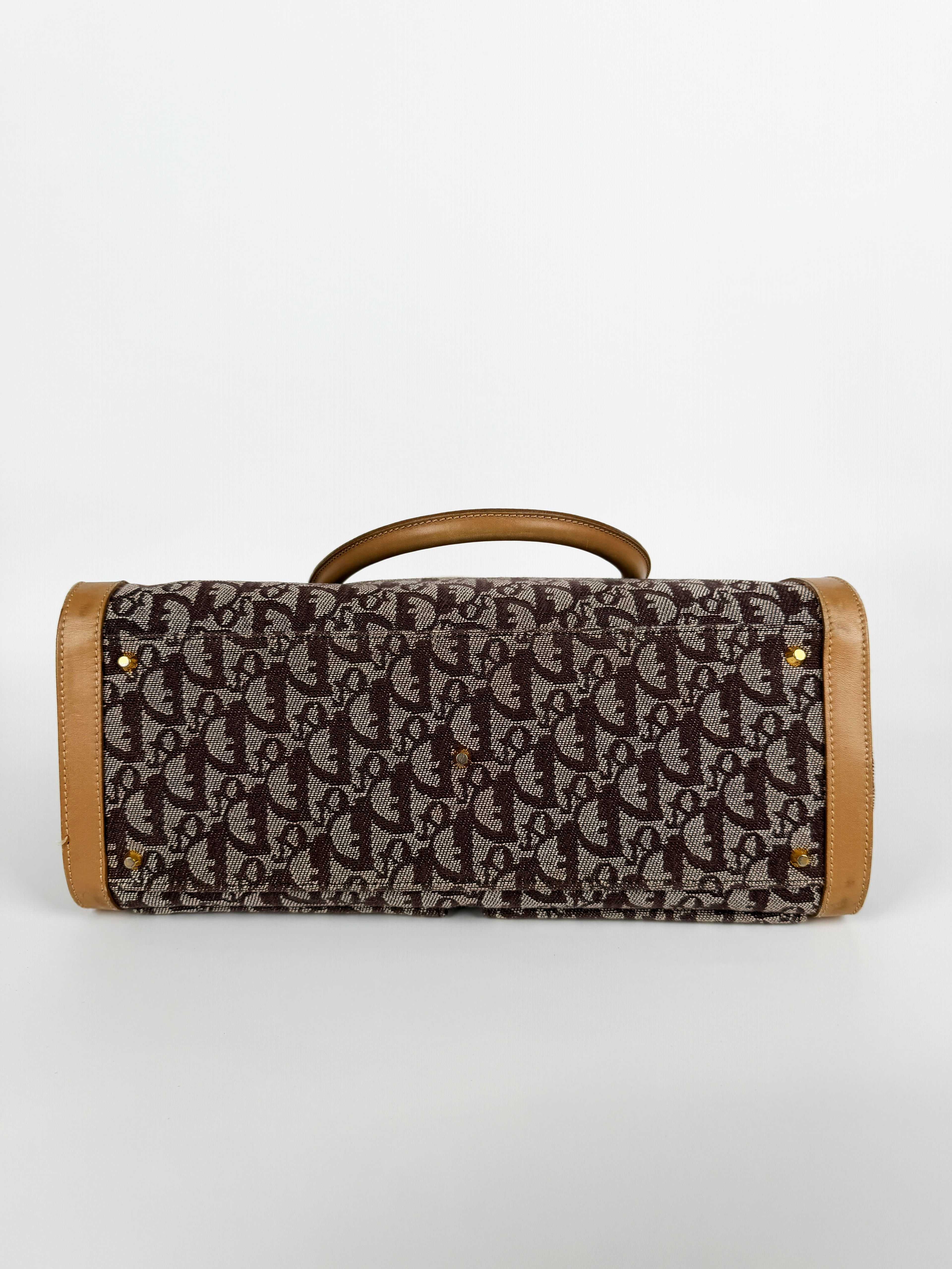 Dior Trotter Canvas Beige Brown