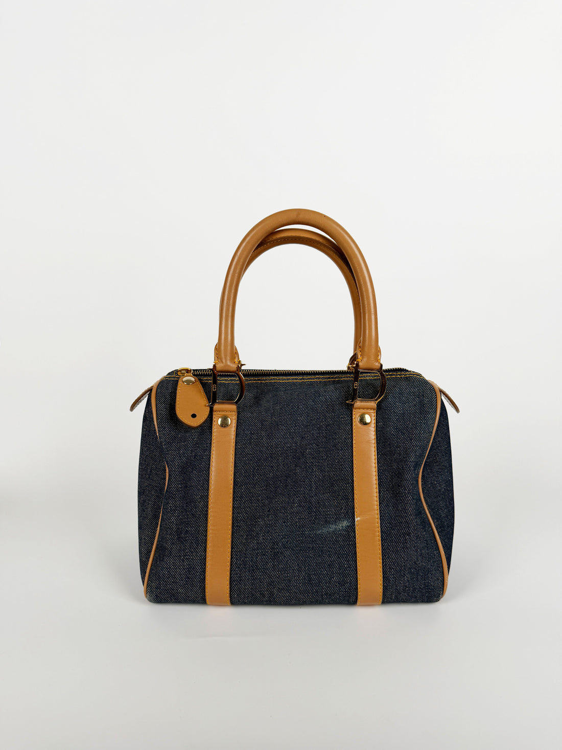 Denim Calfskin Boston