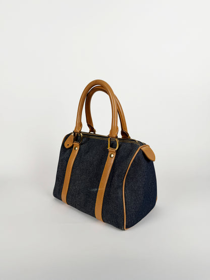 Denim Calfskin Boston