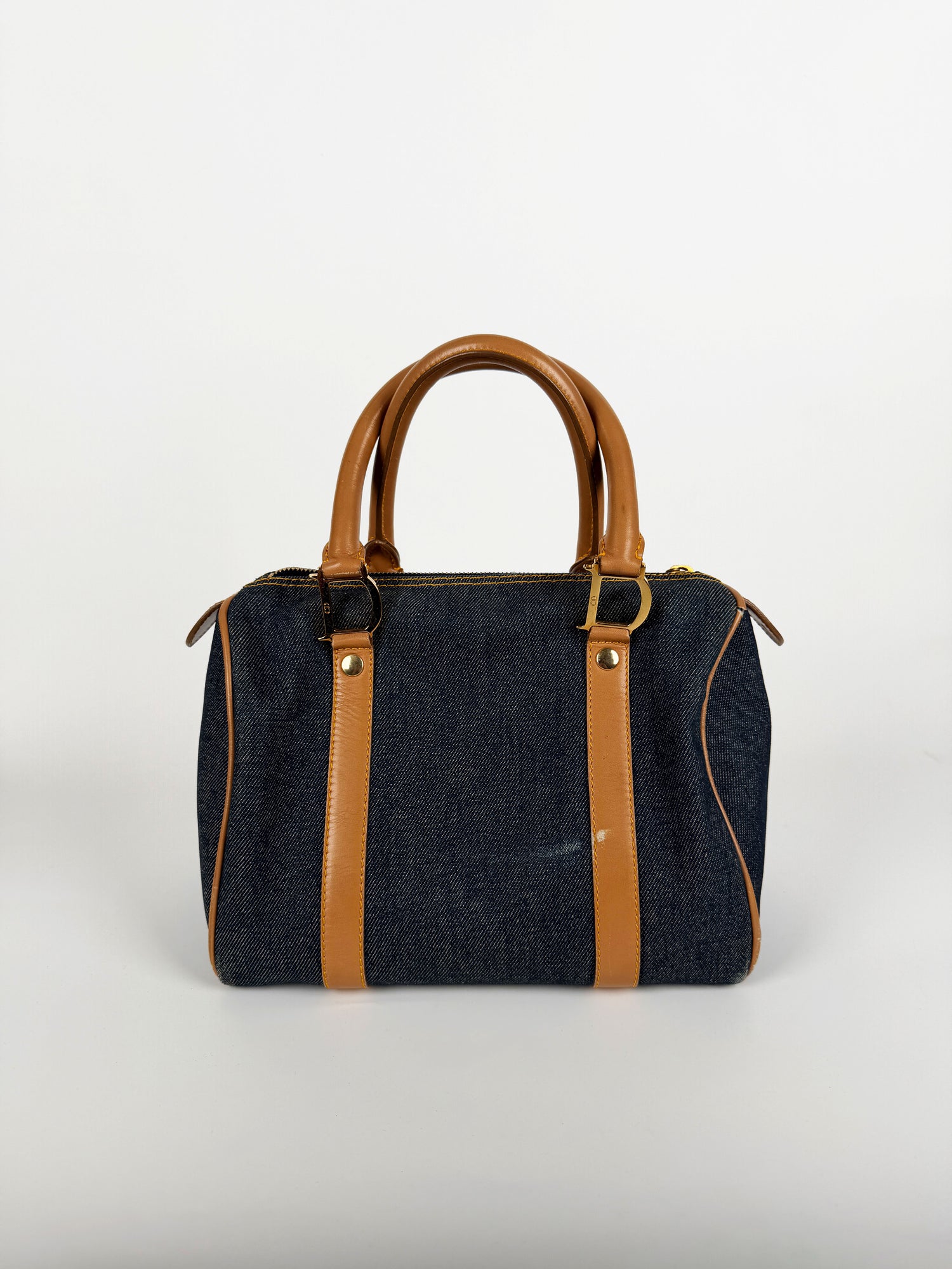 Denim Calfskin Boston