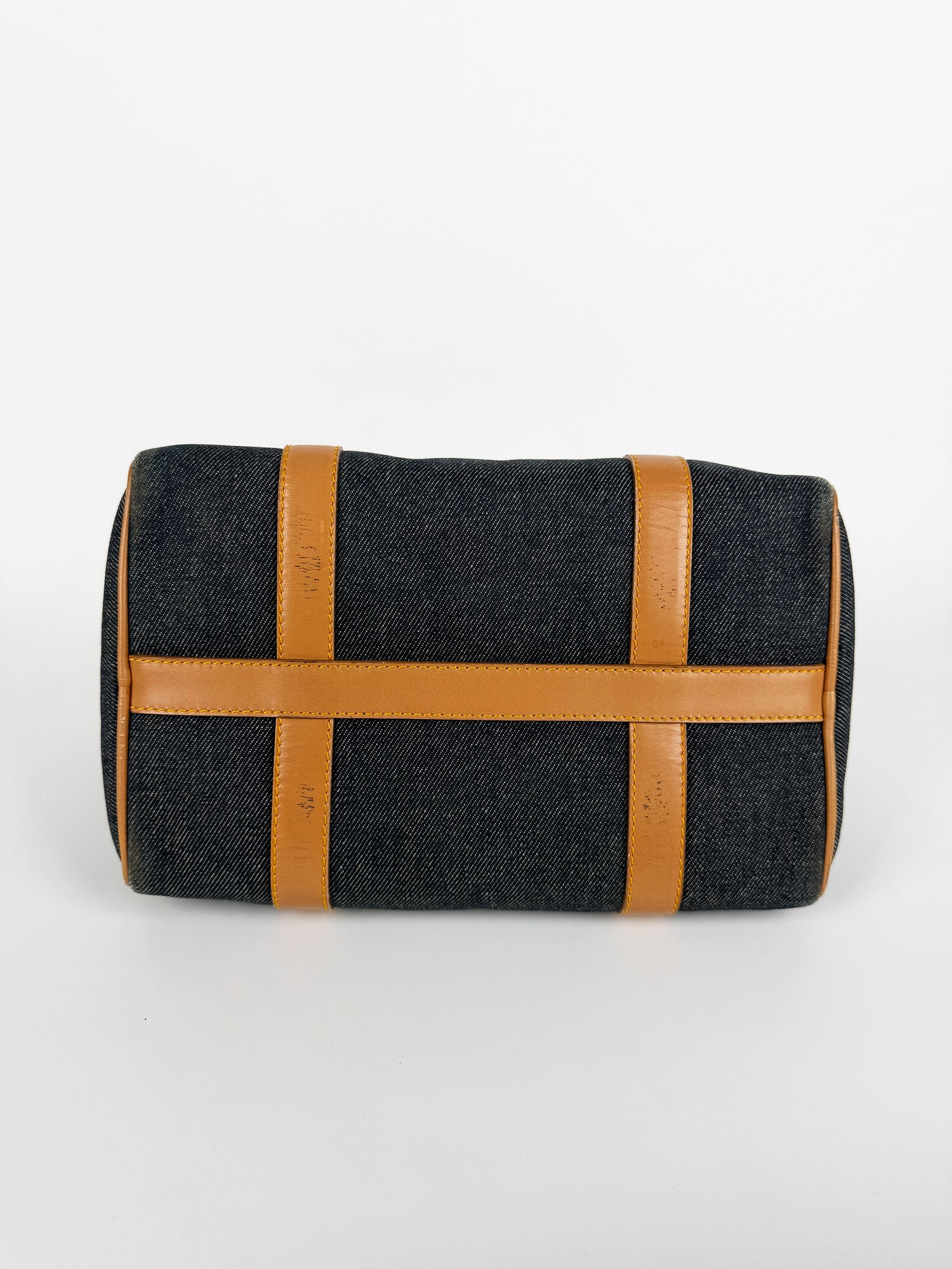 Denim Calfskin Boston