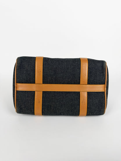 Denim Calfskin Boston