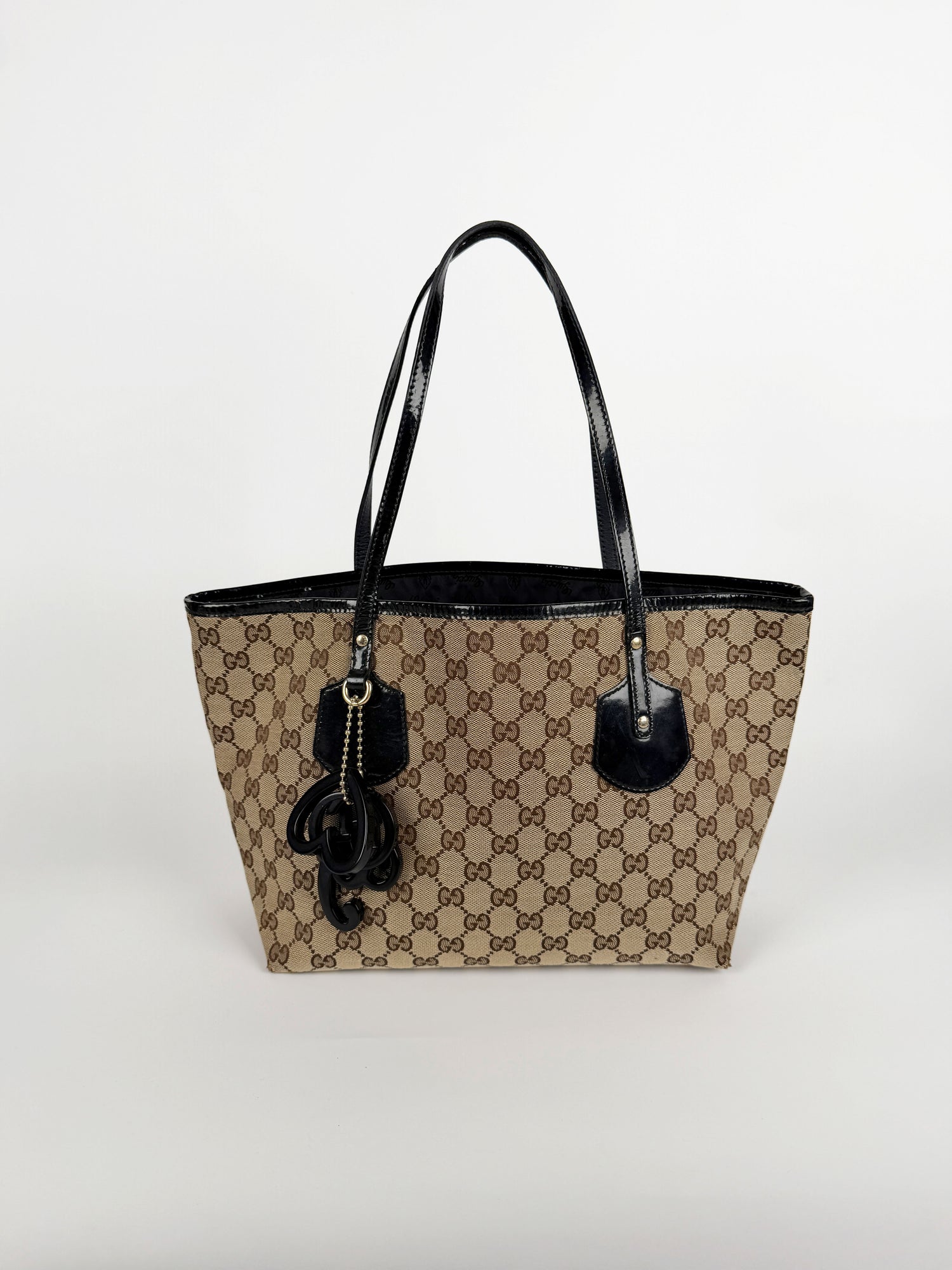 Jolie Charm Tote GG Canvas