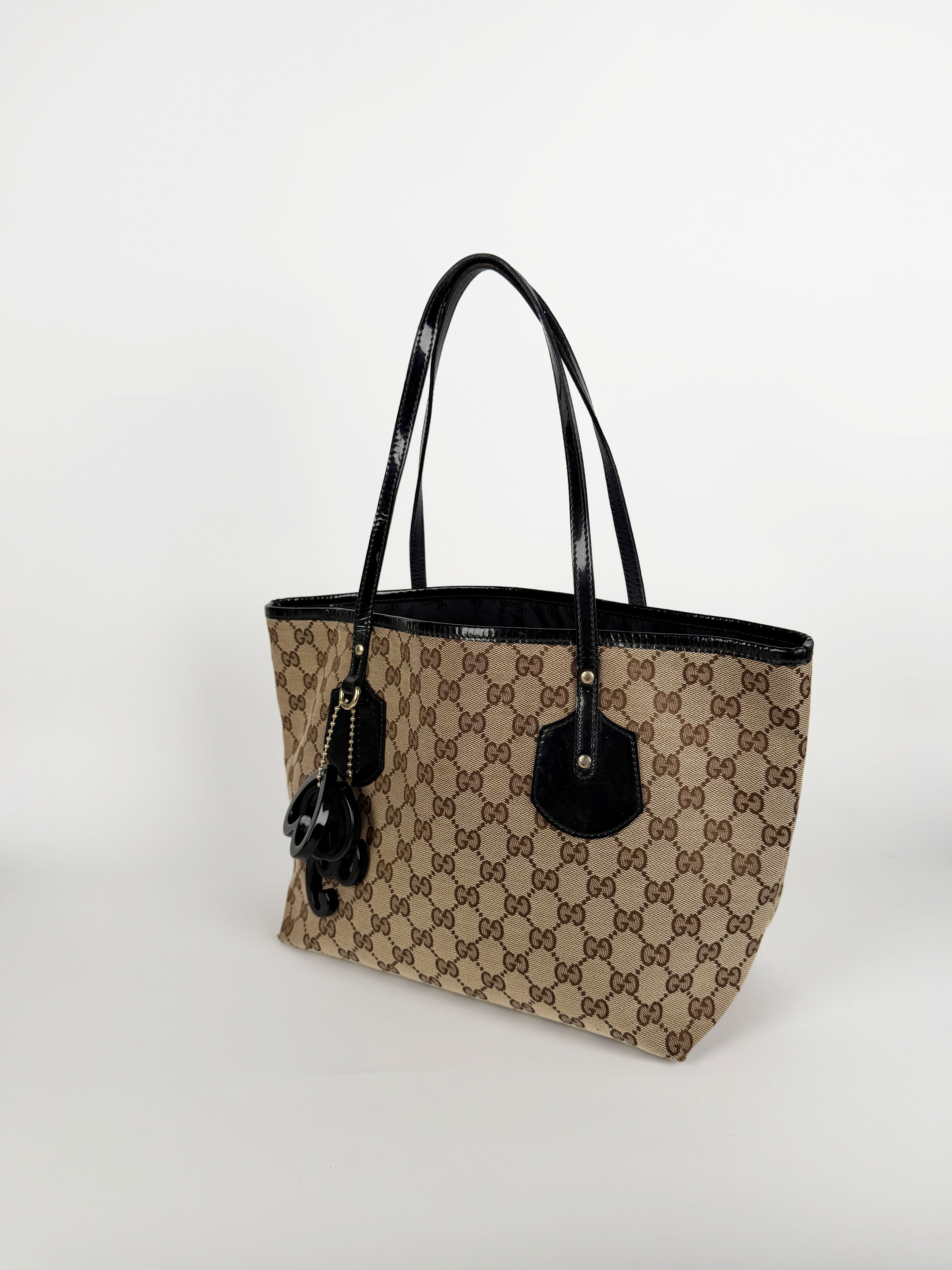 Jolie Charm Tote GG Canvas
