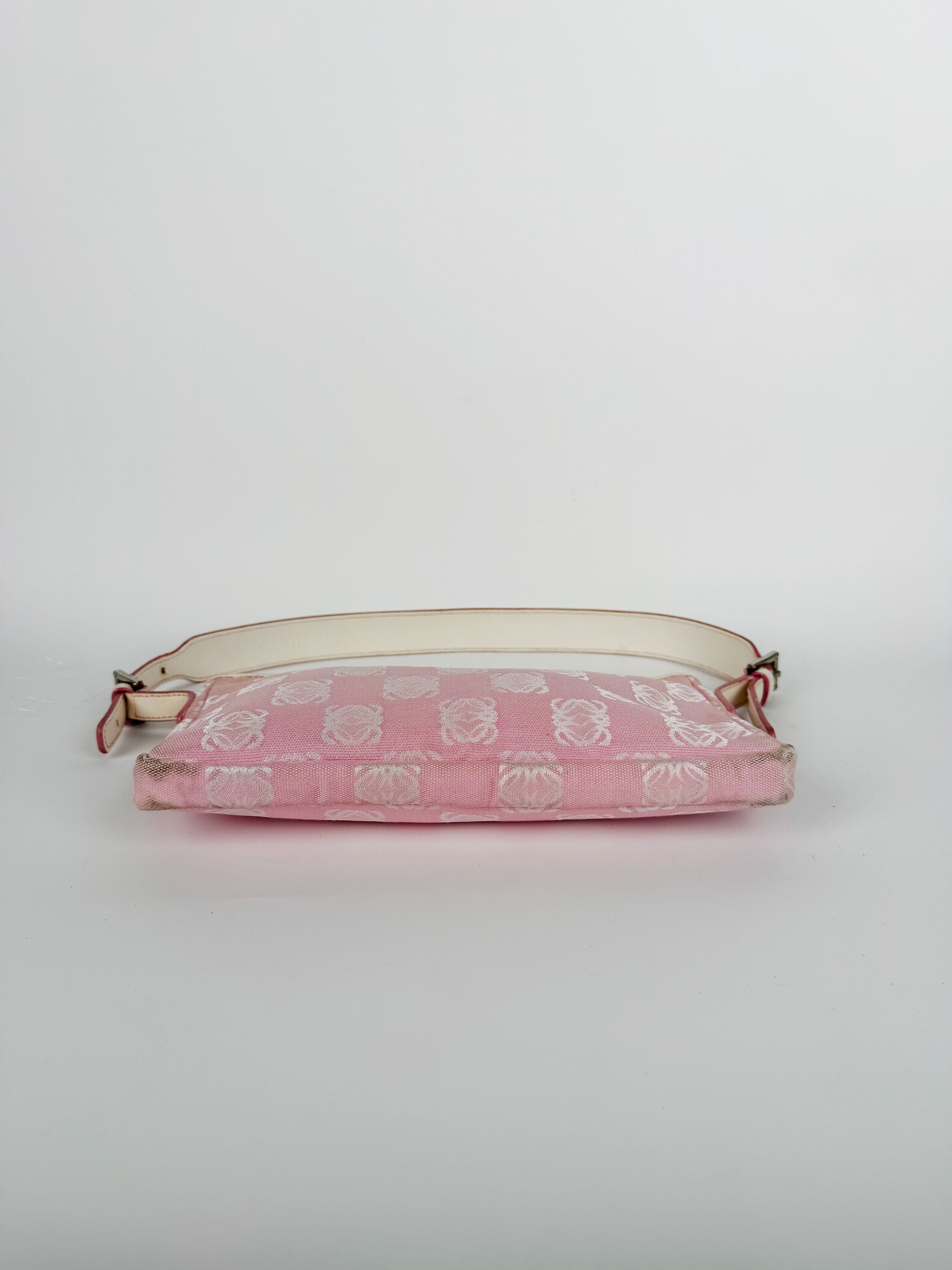 Vintage Anagram Canvas Pochette