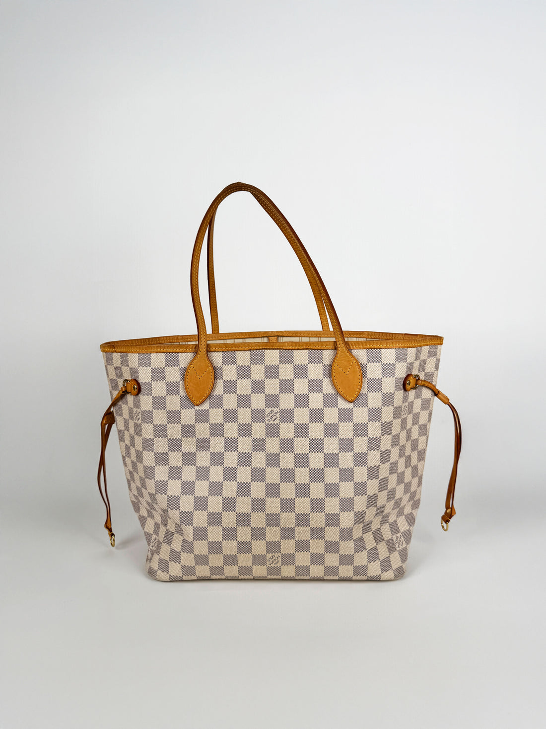 Damier Azur Neverfull MM Tote Bag