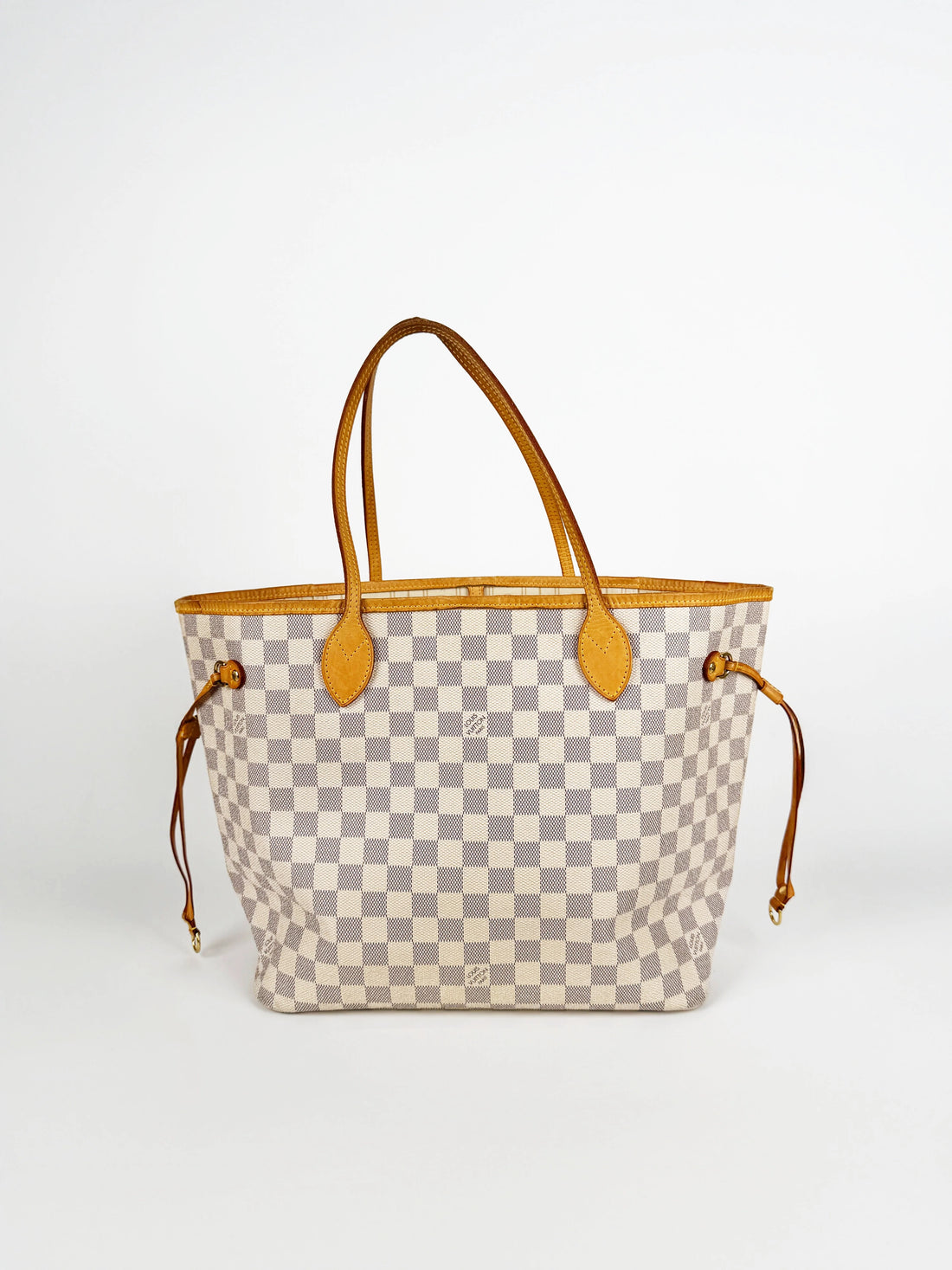 Louis Vuitton Damier Azur Neverfull MM Tote Bag