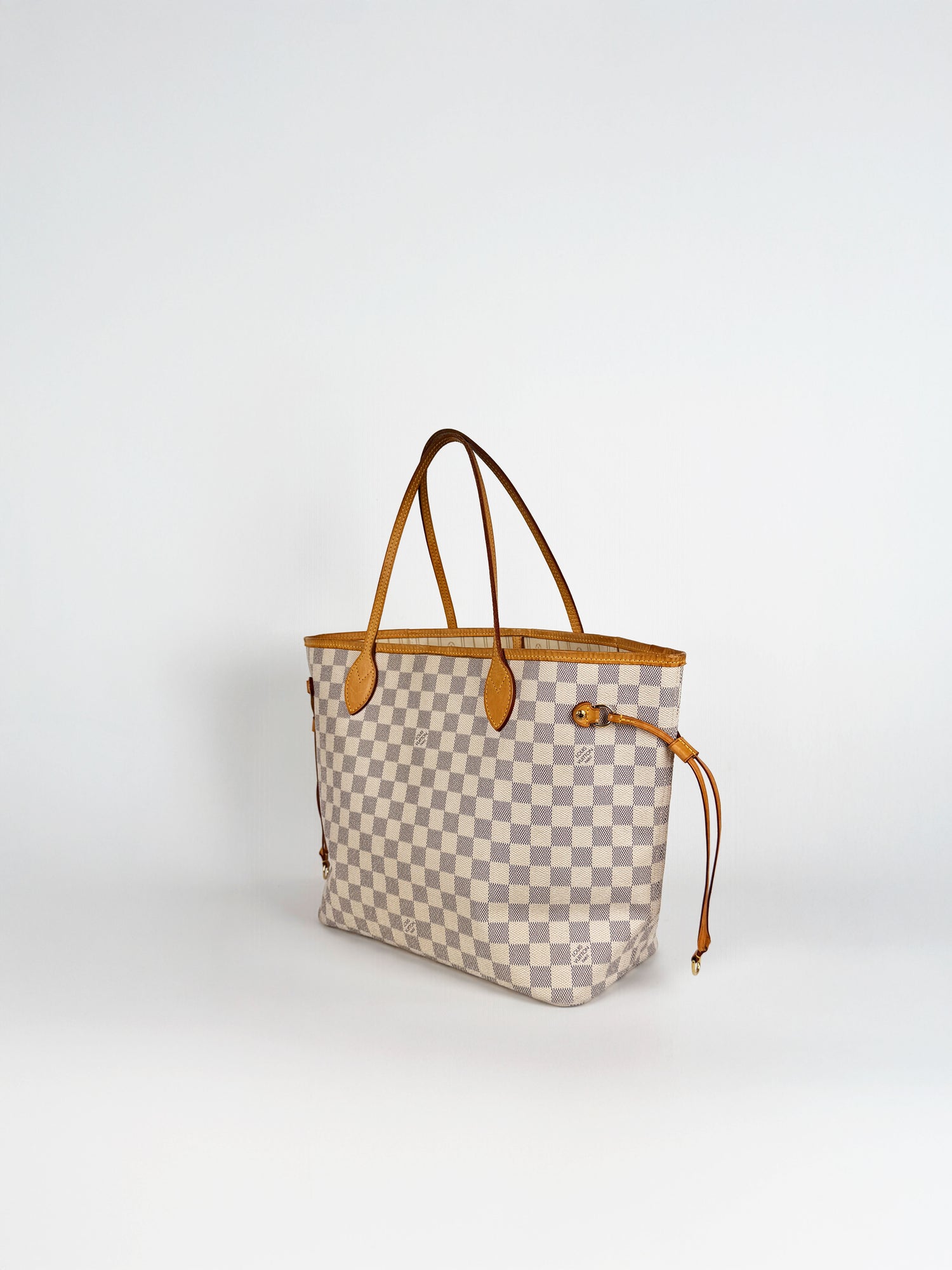 Damier Azur Neverfull MM Tote Bag