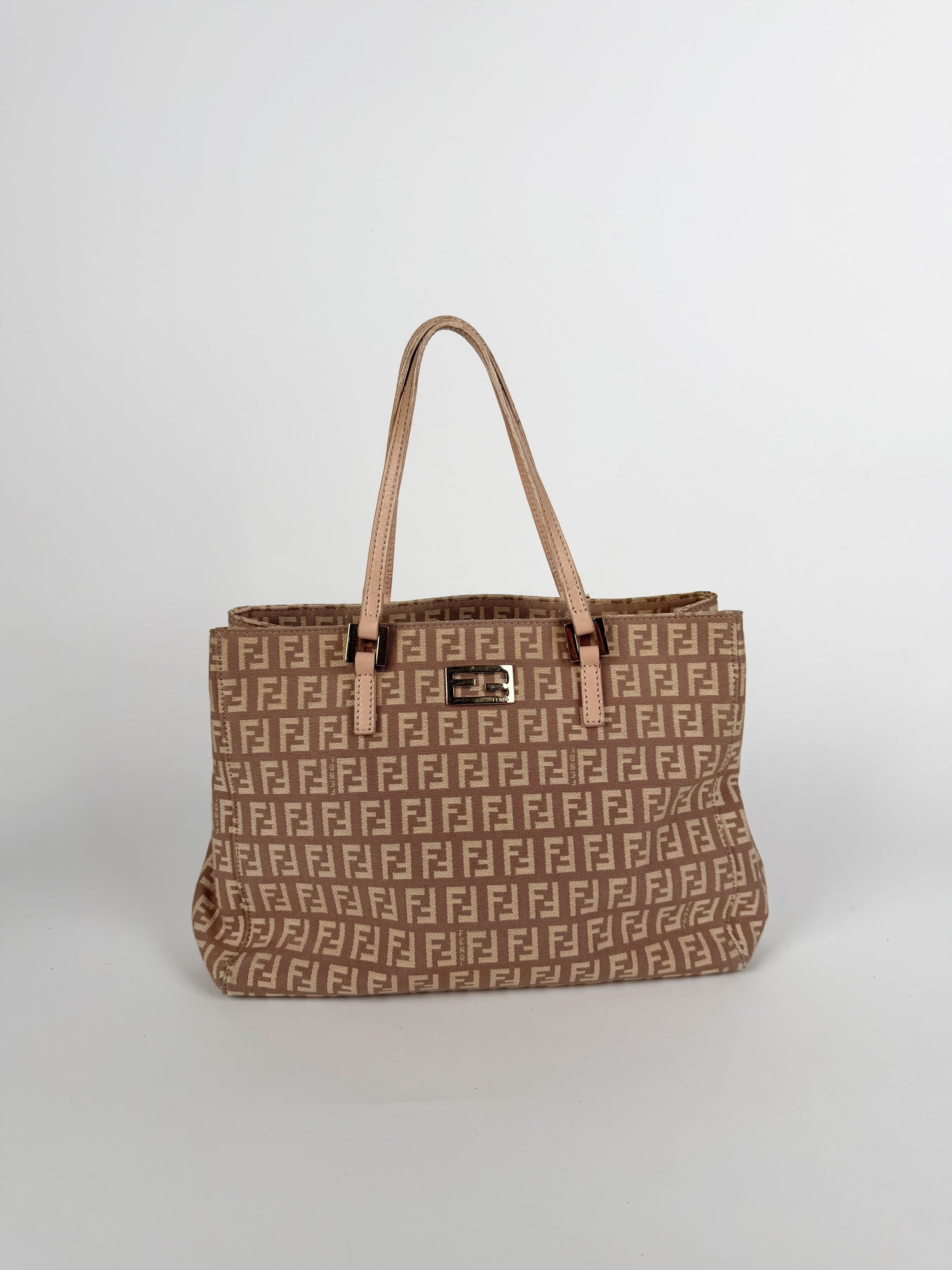 Pink Zucchino Canvas Tote Small