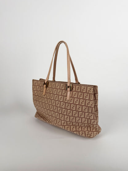 Pink Zucchino Canvas Tote Small